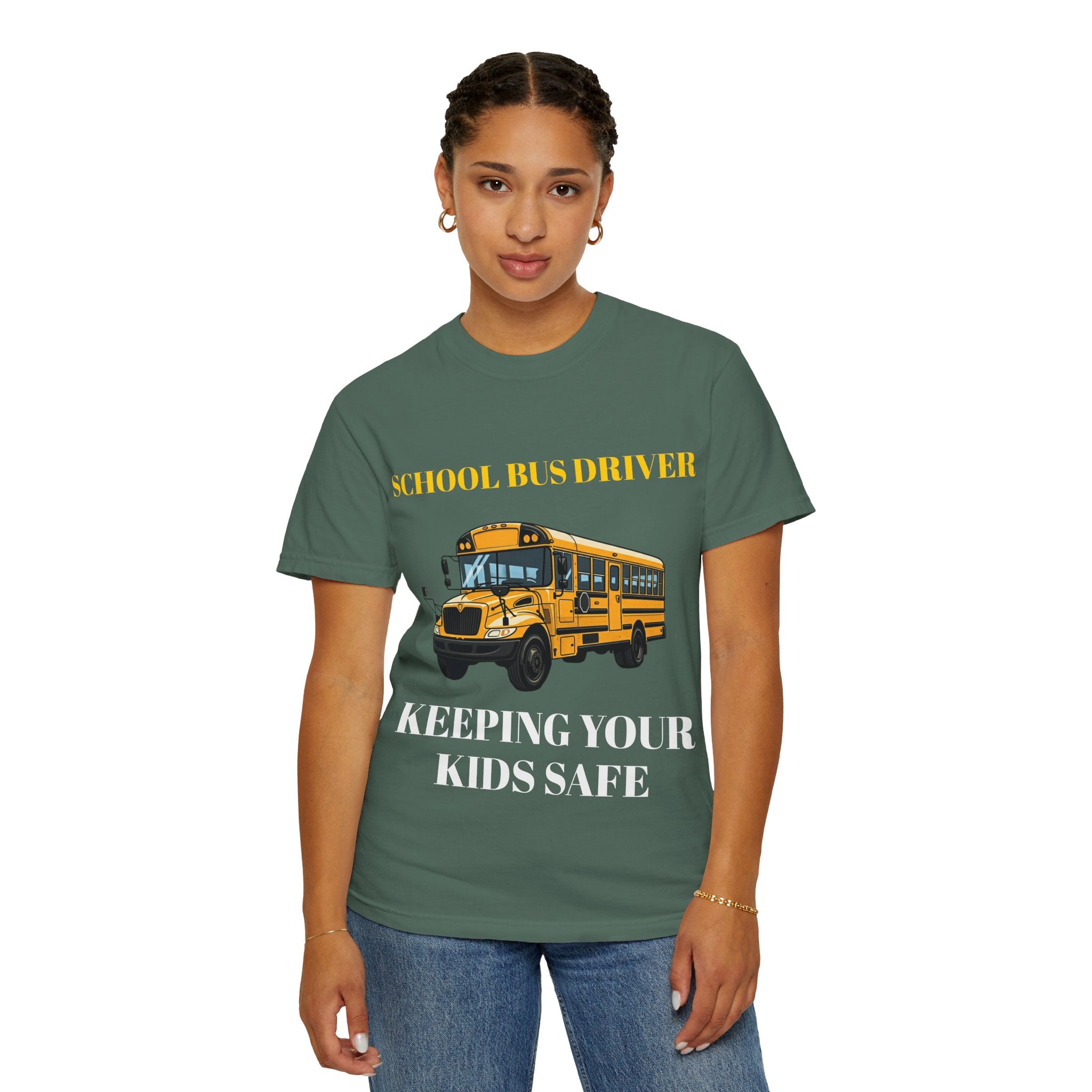 School Bus Driver T-Shirt — "Keeping Your Kids Safe"