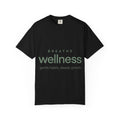 Wellness Breath T-Shirt — "Breathe Wellness" Mindful Graphic Tee