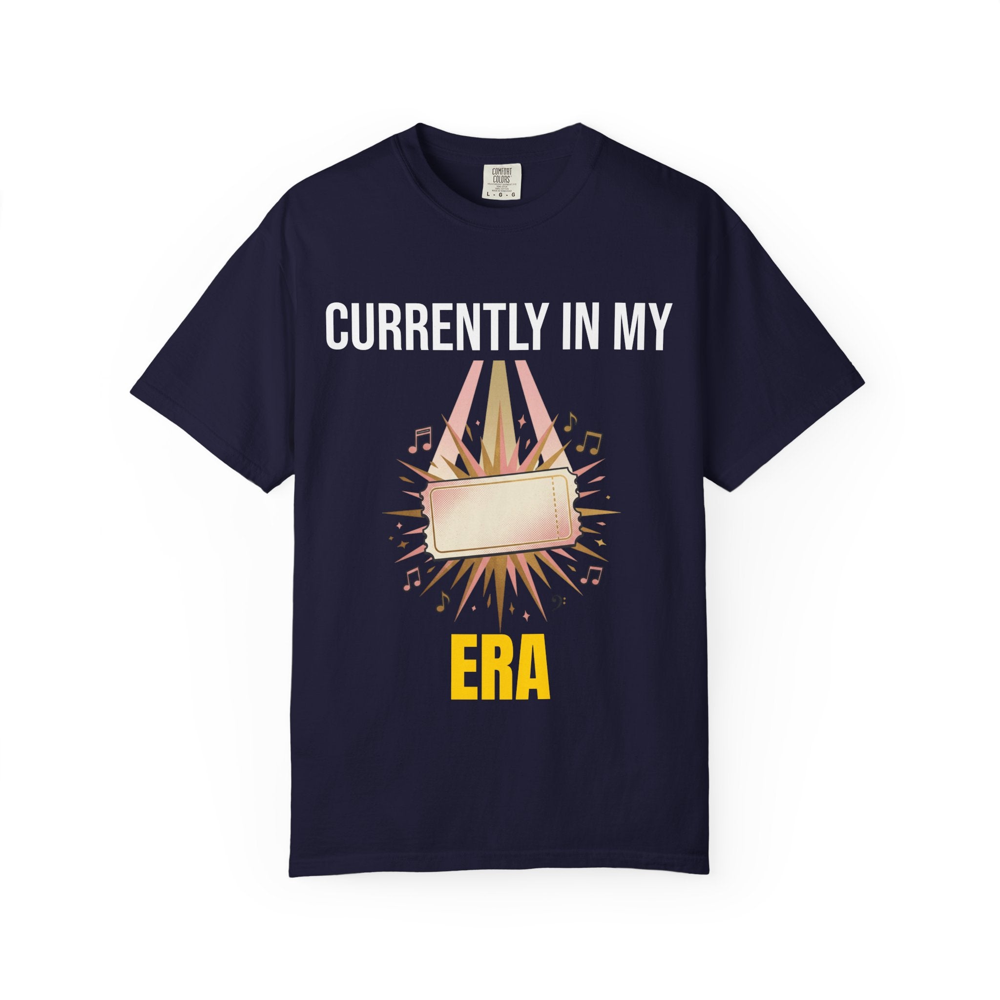 Currently In My Era T-Shirt — Vintage Garment-Dyed Graphic Tee