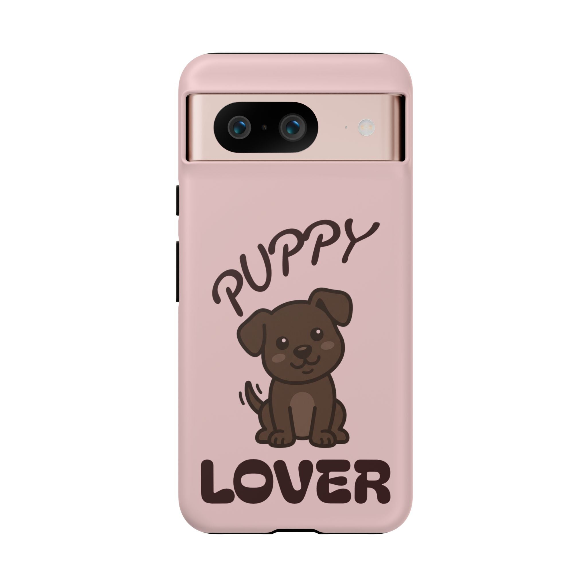 Puppy Lover Phone Case — Cute Brown Puppy Tough Phone Cover