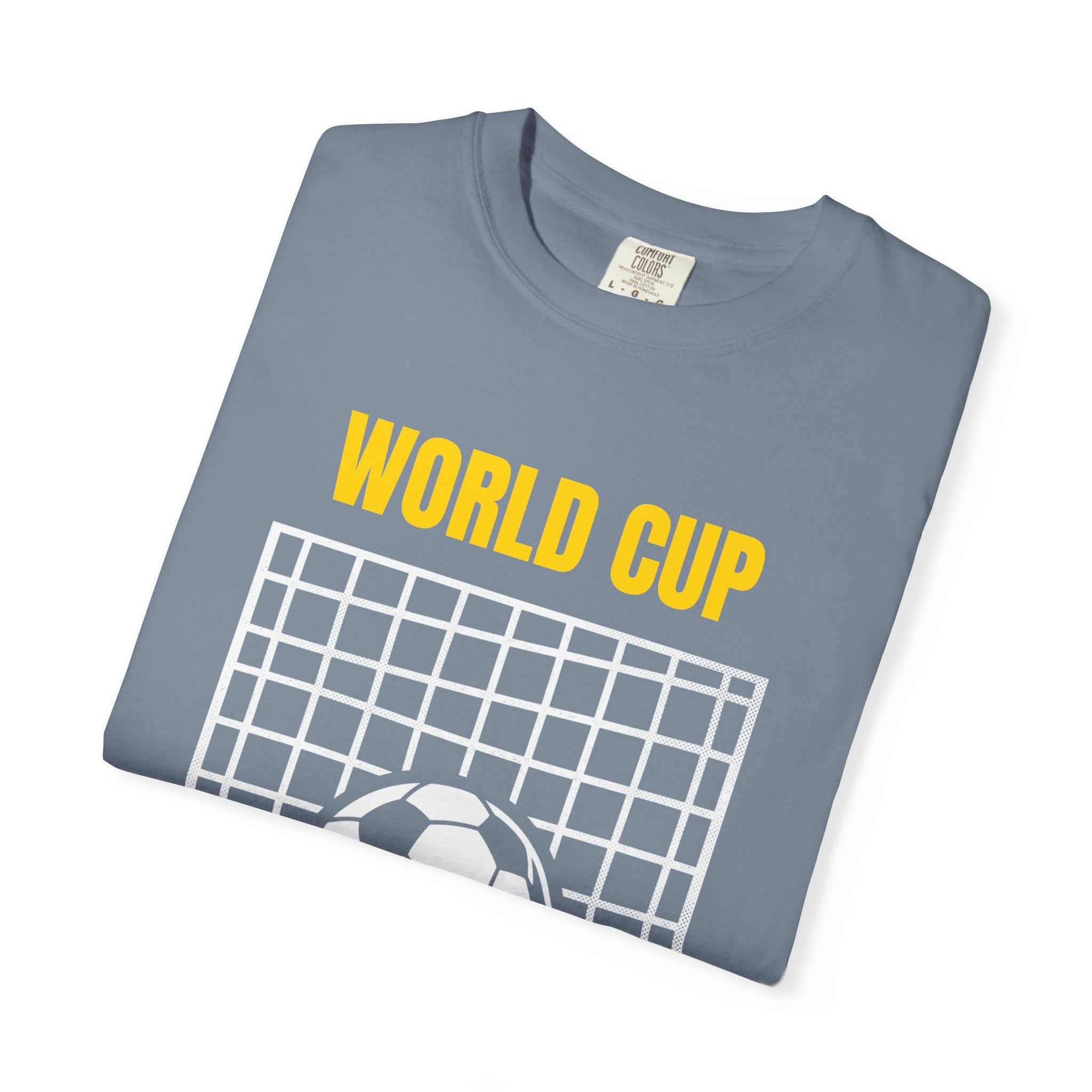 World Cup Goals T-Shirt – Soccer Goal Net & Ball Tee