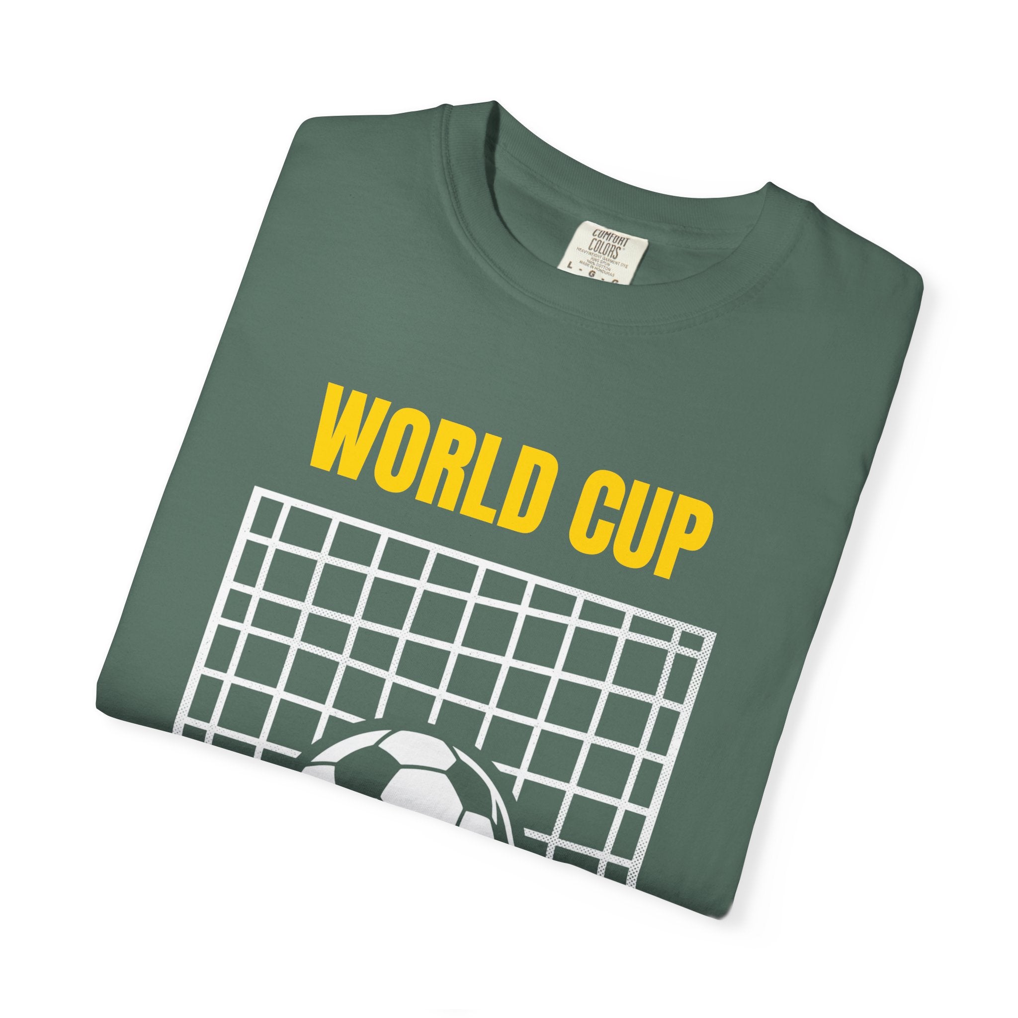 World Cup Goals T-Shirt – Soccer Goal Net & Ball Tee