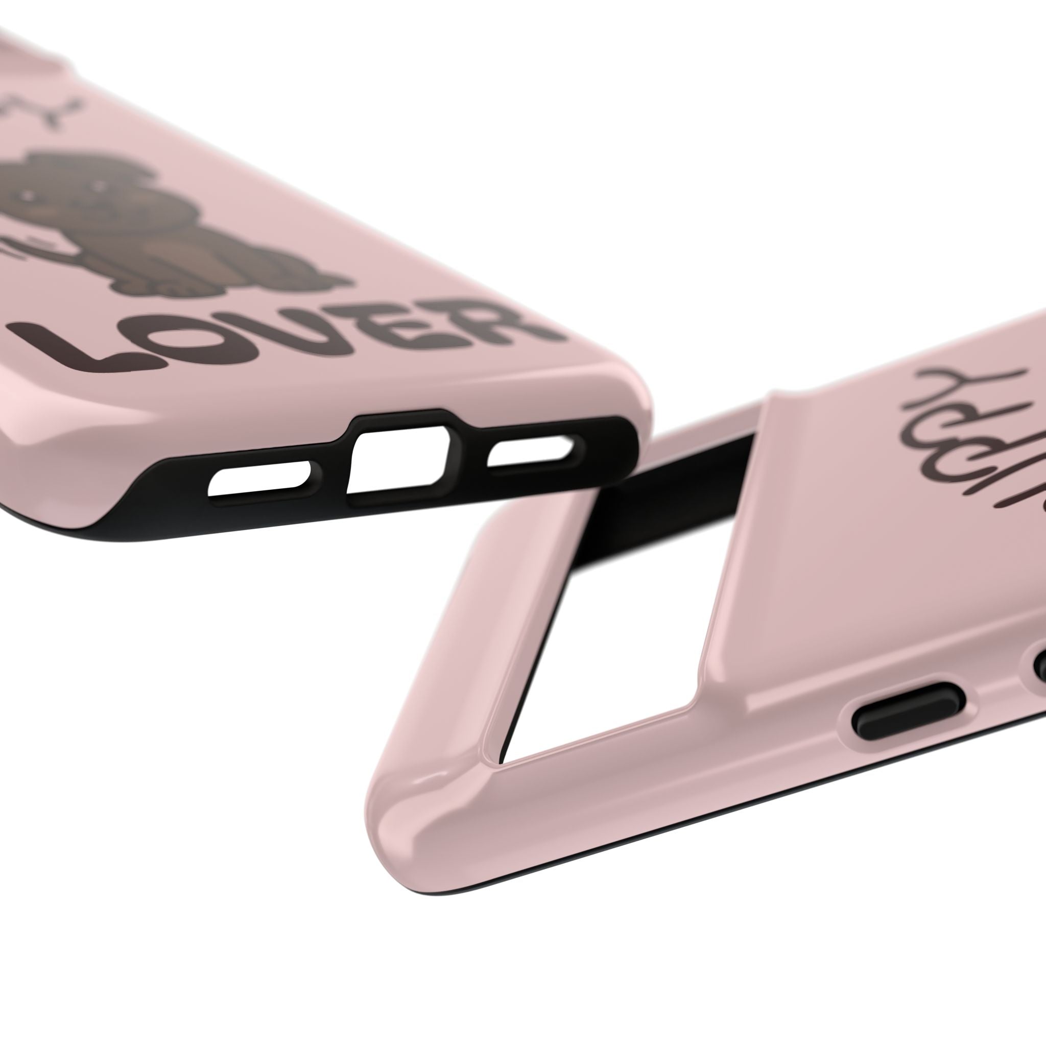 Puppy Lover Phone Case — Cute Brown Puppy Tough Phone Cover