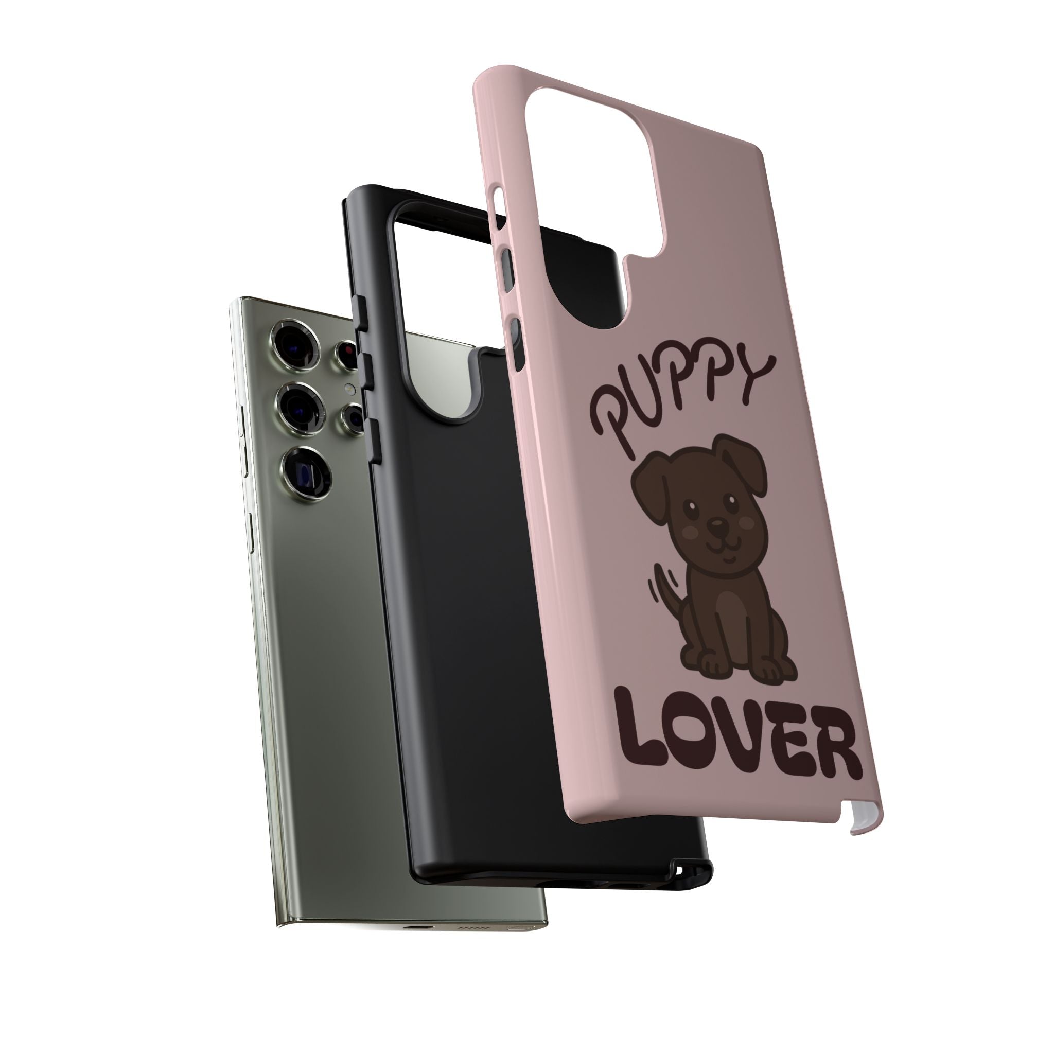 Puppy Lover Phone Case — Cute Brown Puppy Tough Phone Cover