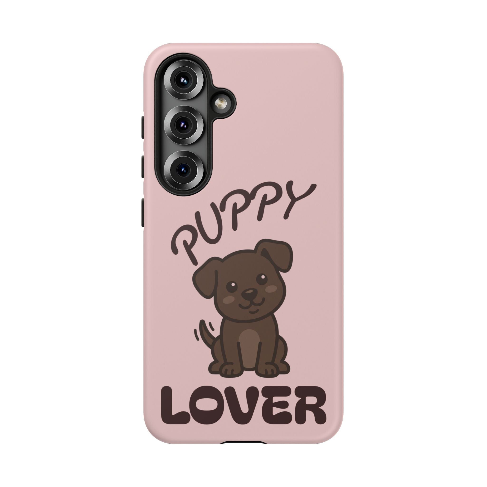 Puppy Lover Phone Case — Cute Brown Puppy Tough Phone Cover