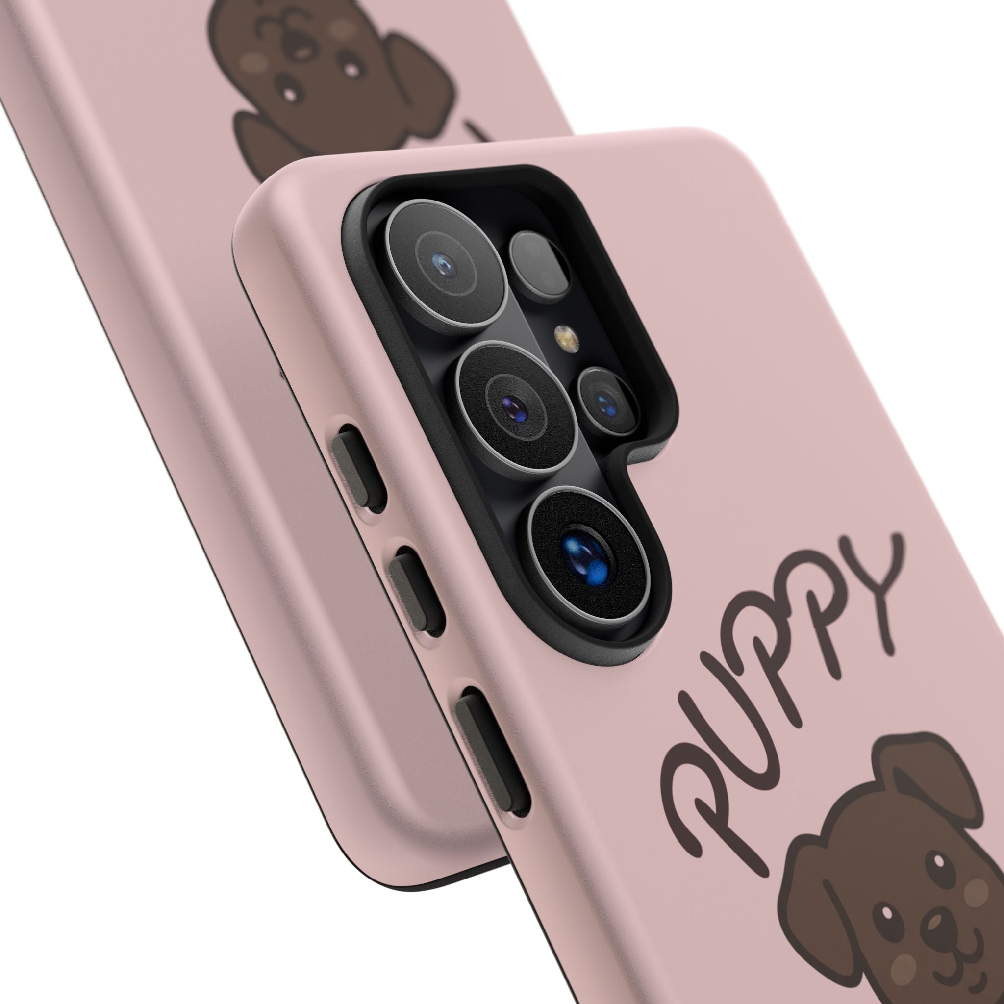 Puppy Lover Phone Case — Cute Brown Puppy Tough Phone Cover