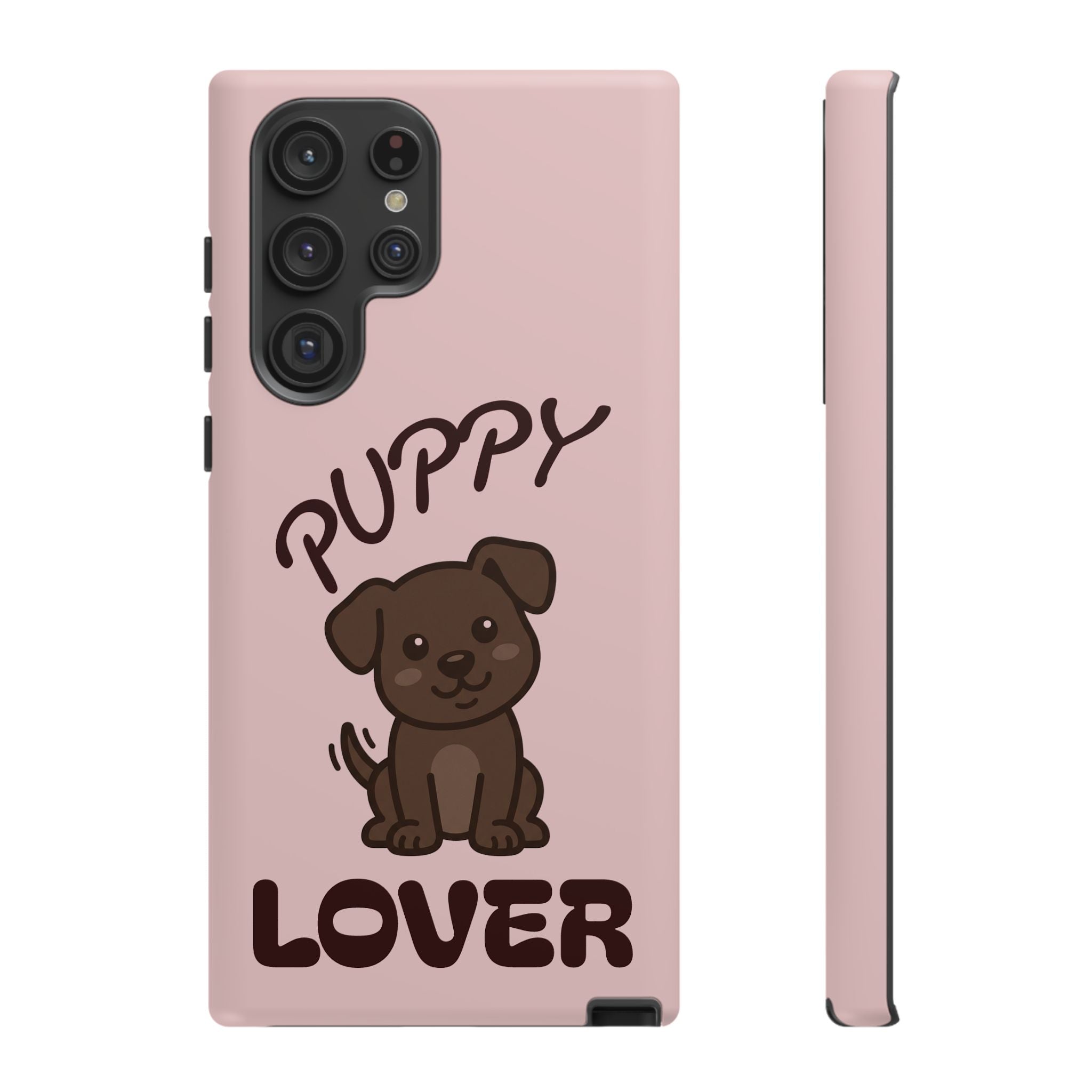 Puppy Lover Phone Case — Cute Brown Puppy Tough Phone Cover