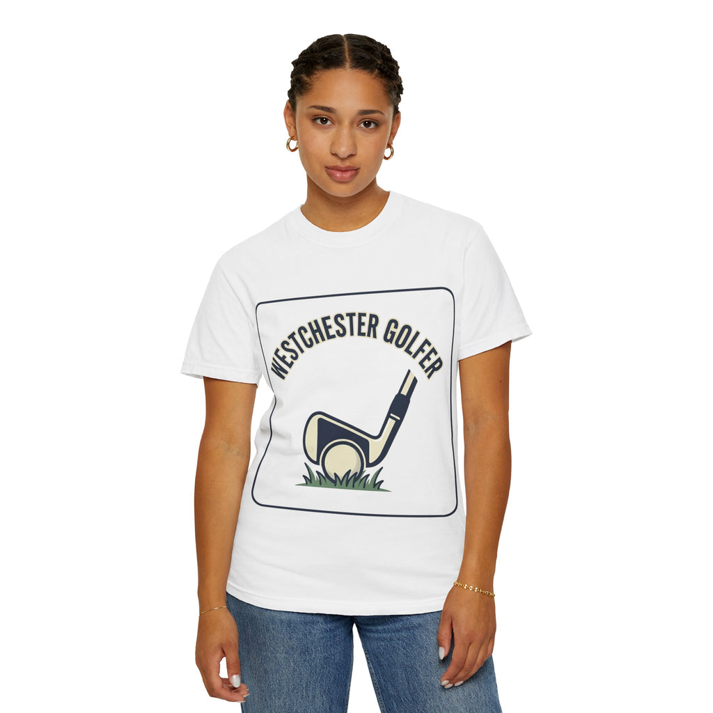 Westchester Golfer T-Shirt — Retro Golf Club & Tee Graphic