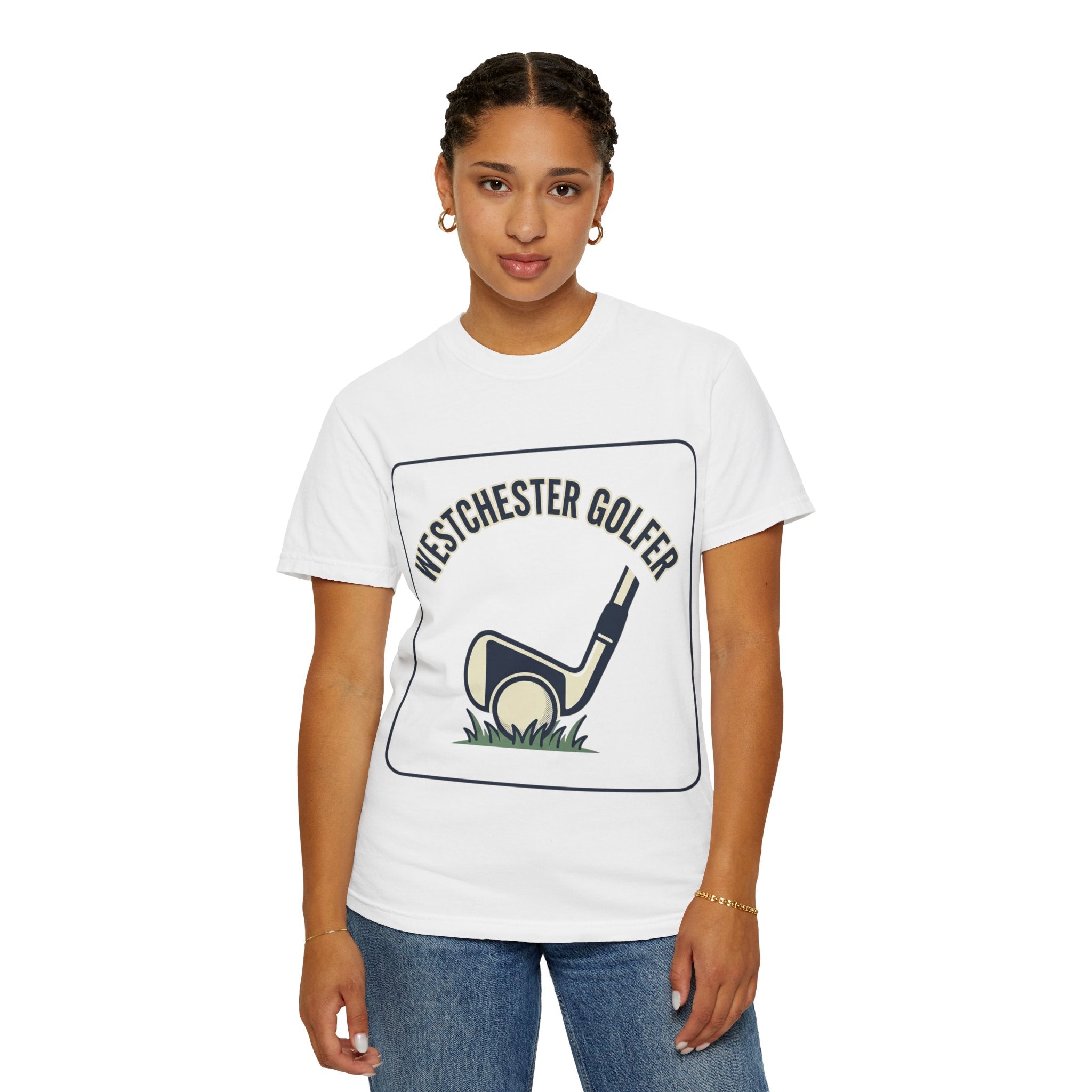 Westchester Golfer T-Shirt — Retro Golf Club & Tee Graphic