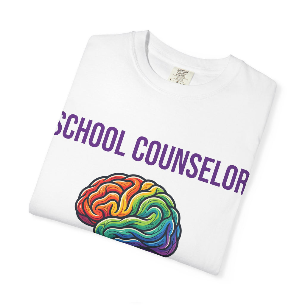 School Counselor T-Shirt — Funny Back To School Mental Health Gift Tee