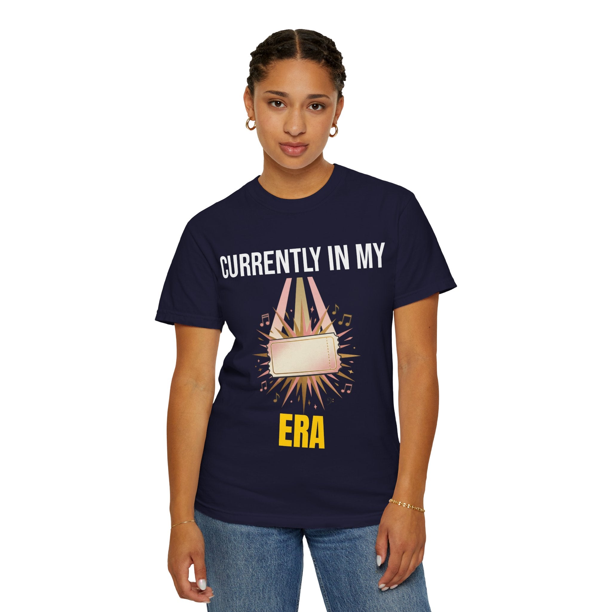 Currently In My Era T-Shirt — Vintage Garment-Dyed Graphic Tee