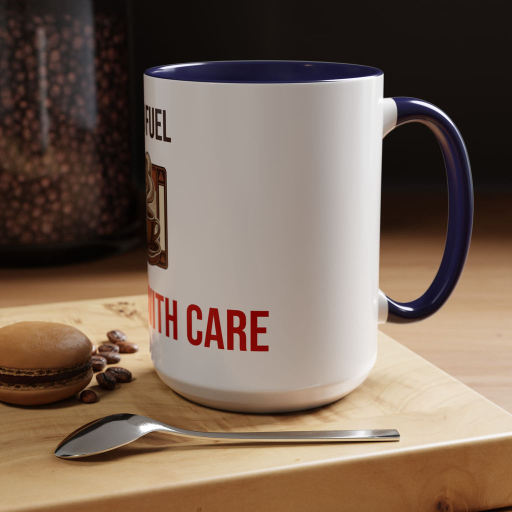 Dad Fuel Coffee Mug — Funny Father's Day Gift Mug Handle With Care 11oz or 15oz