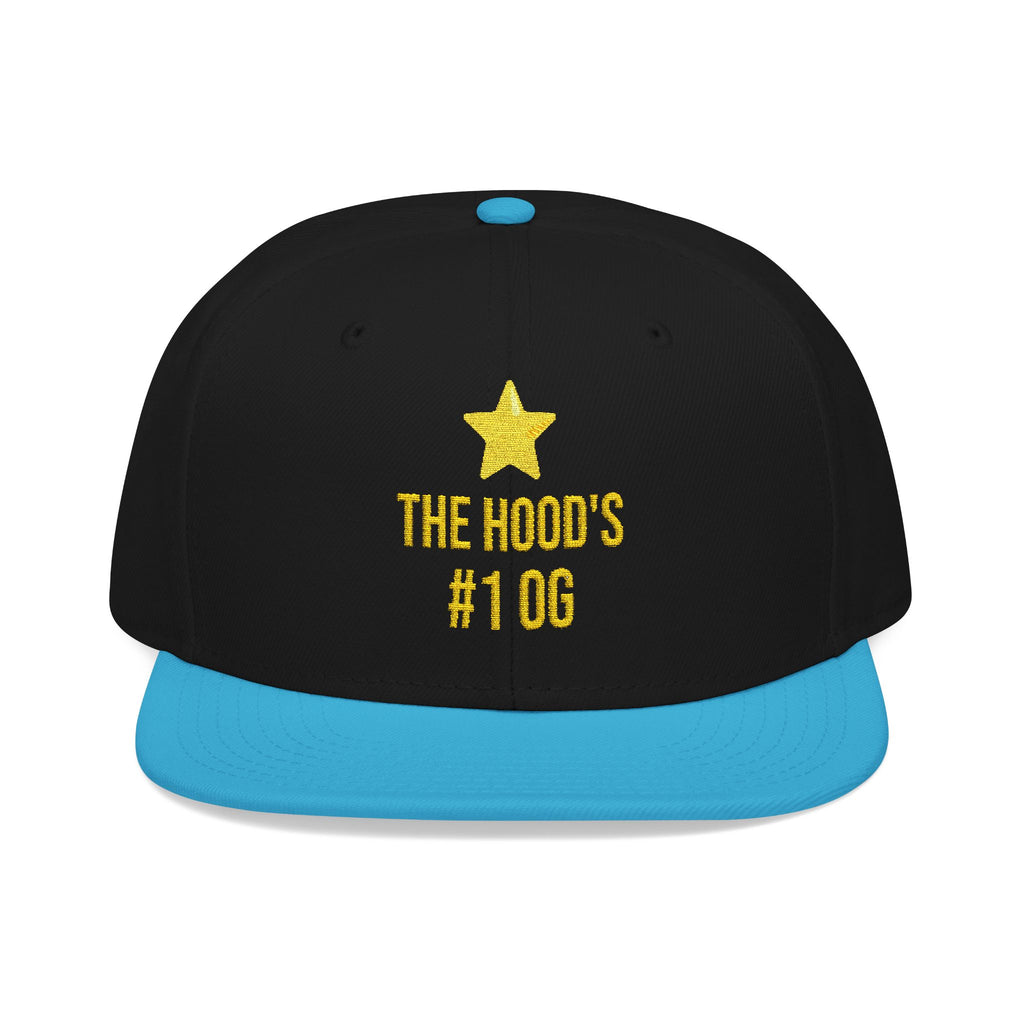 Hood's #1 OG Embroidered Snapback Hat — Street Style Cap