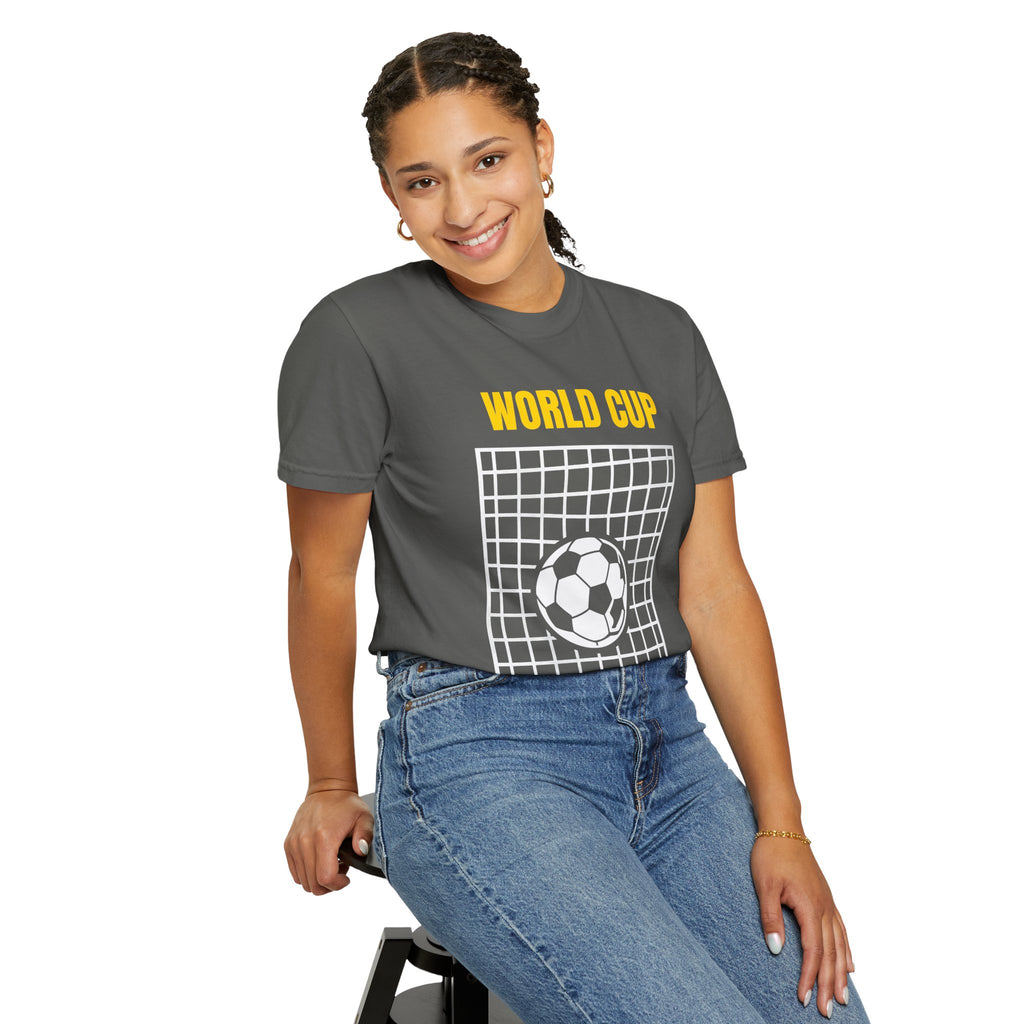 World Cup Goals T-Shirt – Soccer Goal Net & Ball Tee