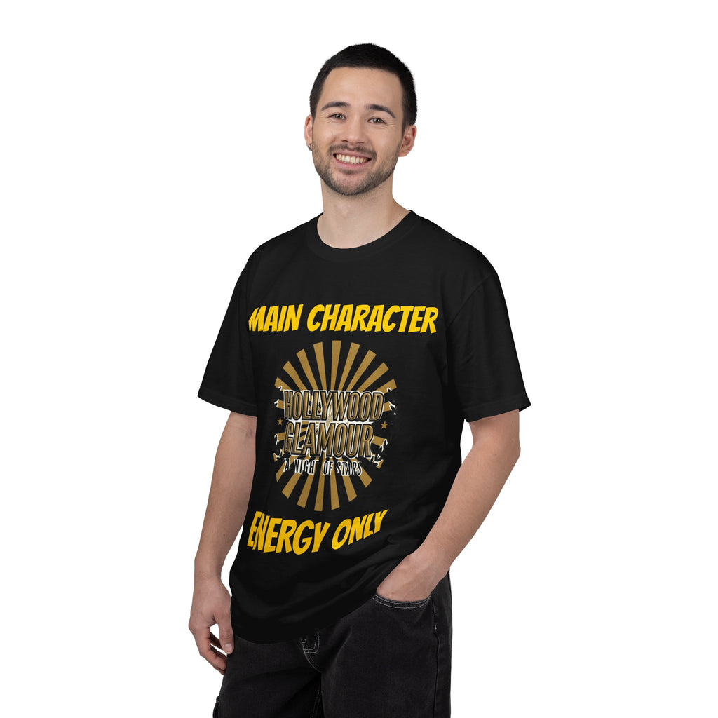 Main Character Energy Only T-Shirt — Hollywood Glamour Graphic