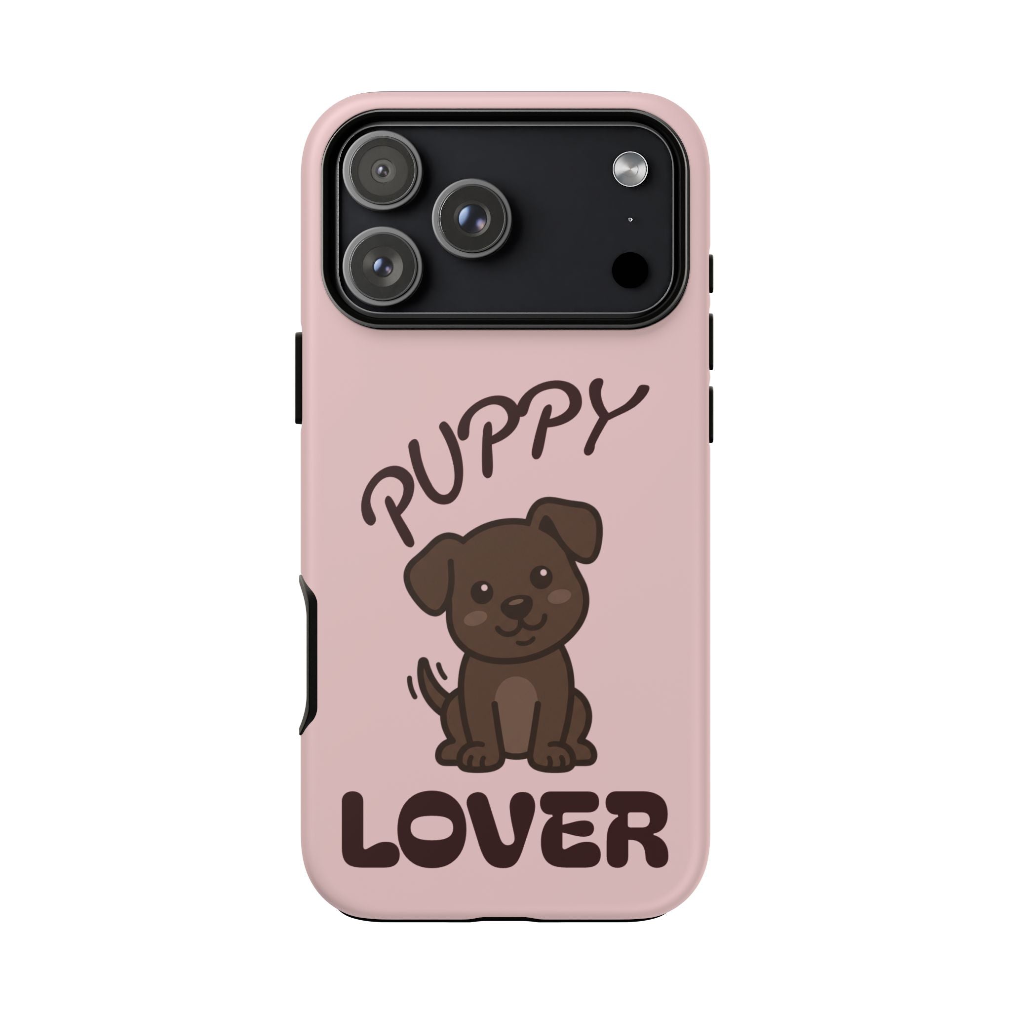 Puppy Lover Phone Case — Cute Brown Puppy Tough Phone Cover