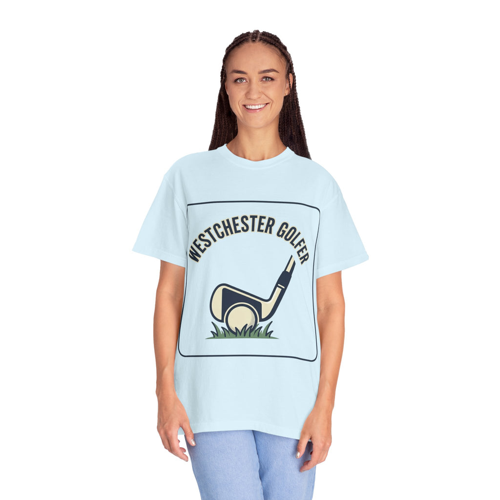 Westchester Golfer T-Shirt — Retro Golf Club & Tee Graphic