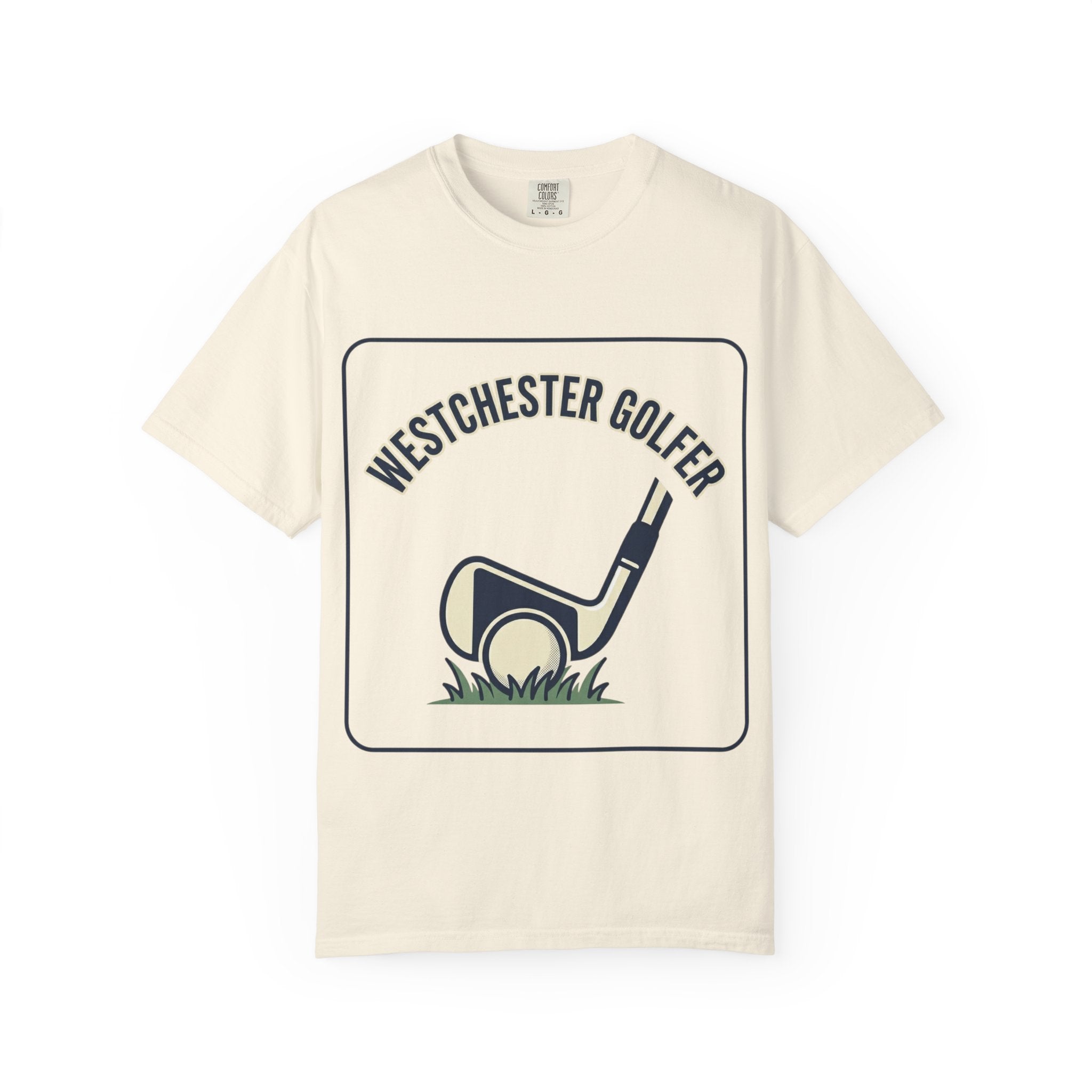 Westchester Golfer T-Shirt — Retro Golf Club & Tee Graphic