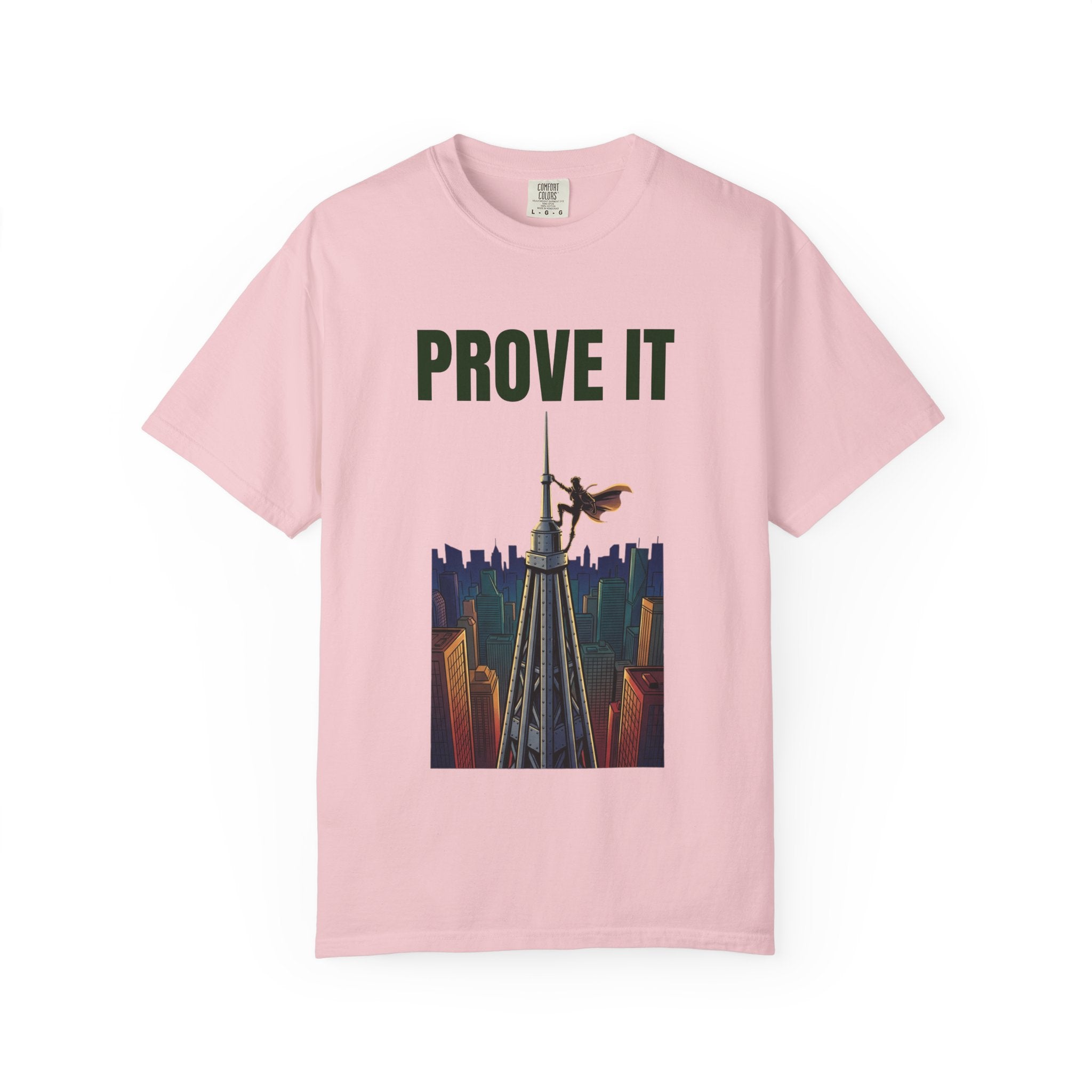 Prove It T‑Shirt — Parkour Rooftop Silhouette Graphic Tee