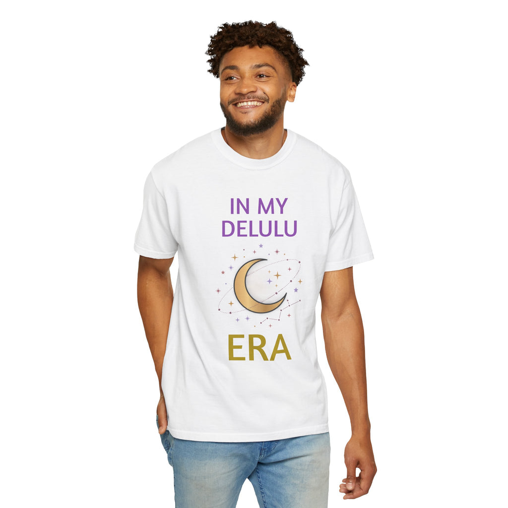 In My Delulu Era T-Shirt — Moon & Stars Graphic Tee