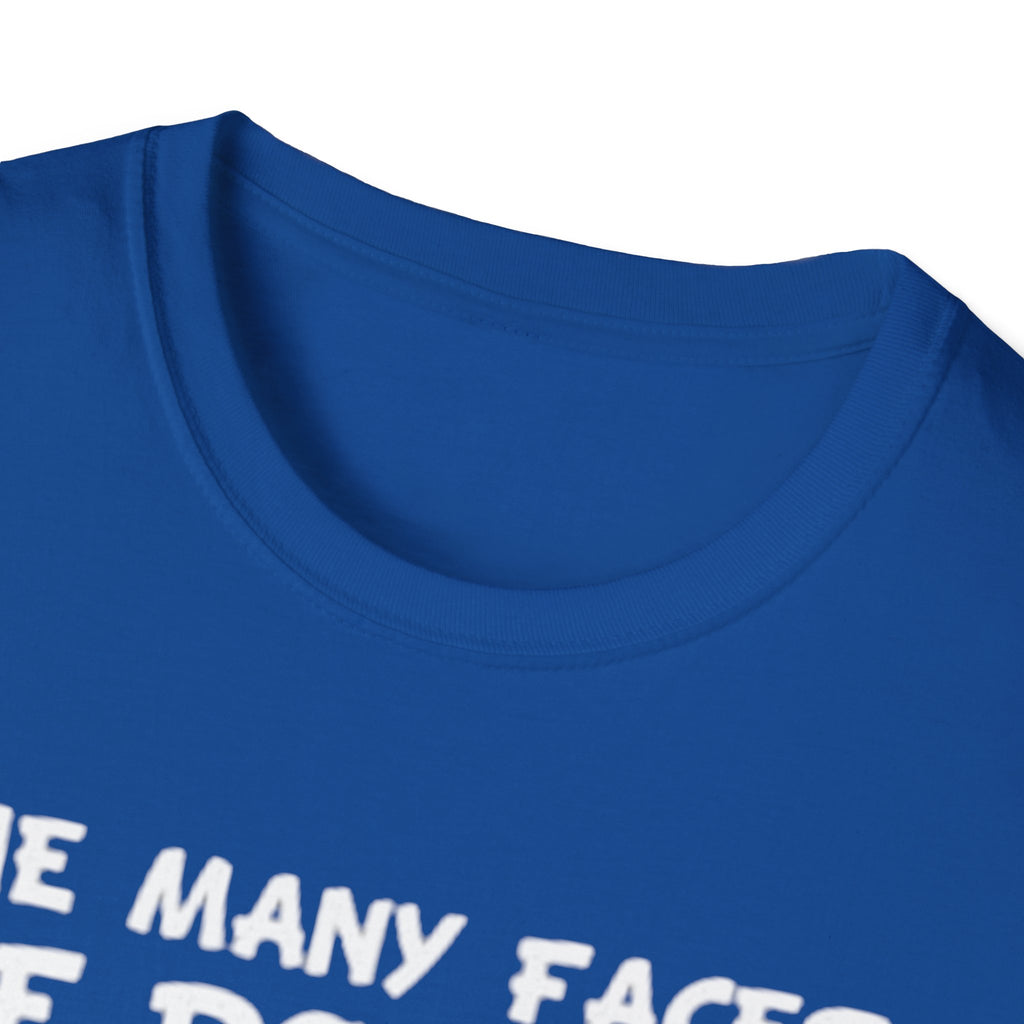 Funny Poop Emoji T-Shirt – "The Many Faces of Doodoo" Graphic Tee
