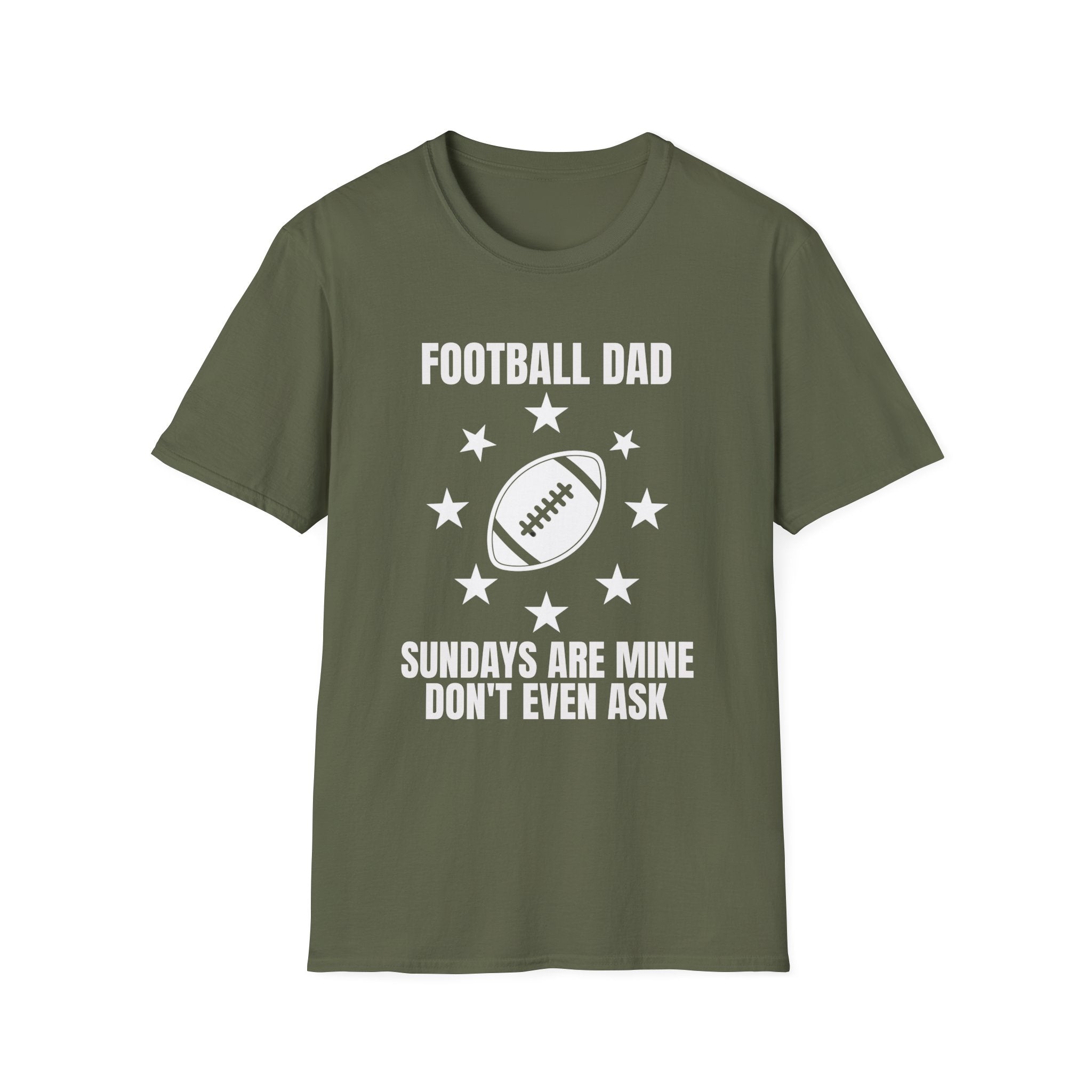 Football Dad T-Shirt — Funny Father's Day Football Fan Gift Tee