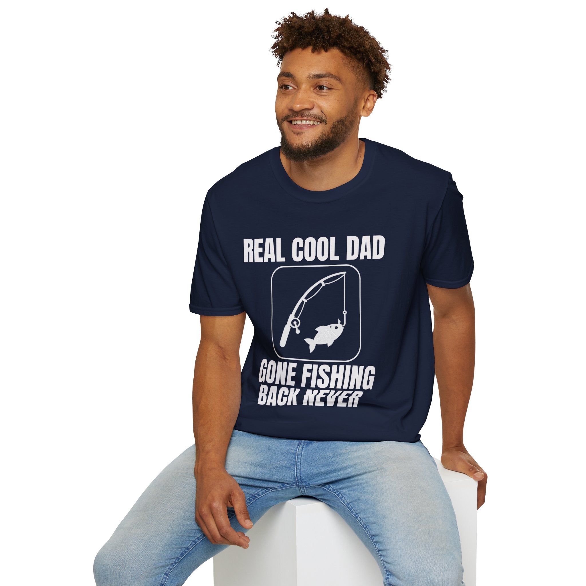 Reel Cool Dad T-Shirt — Funny Fishing Father's Day Gift Tee