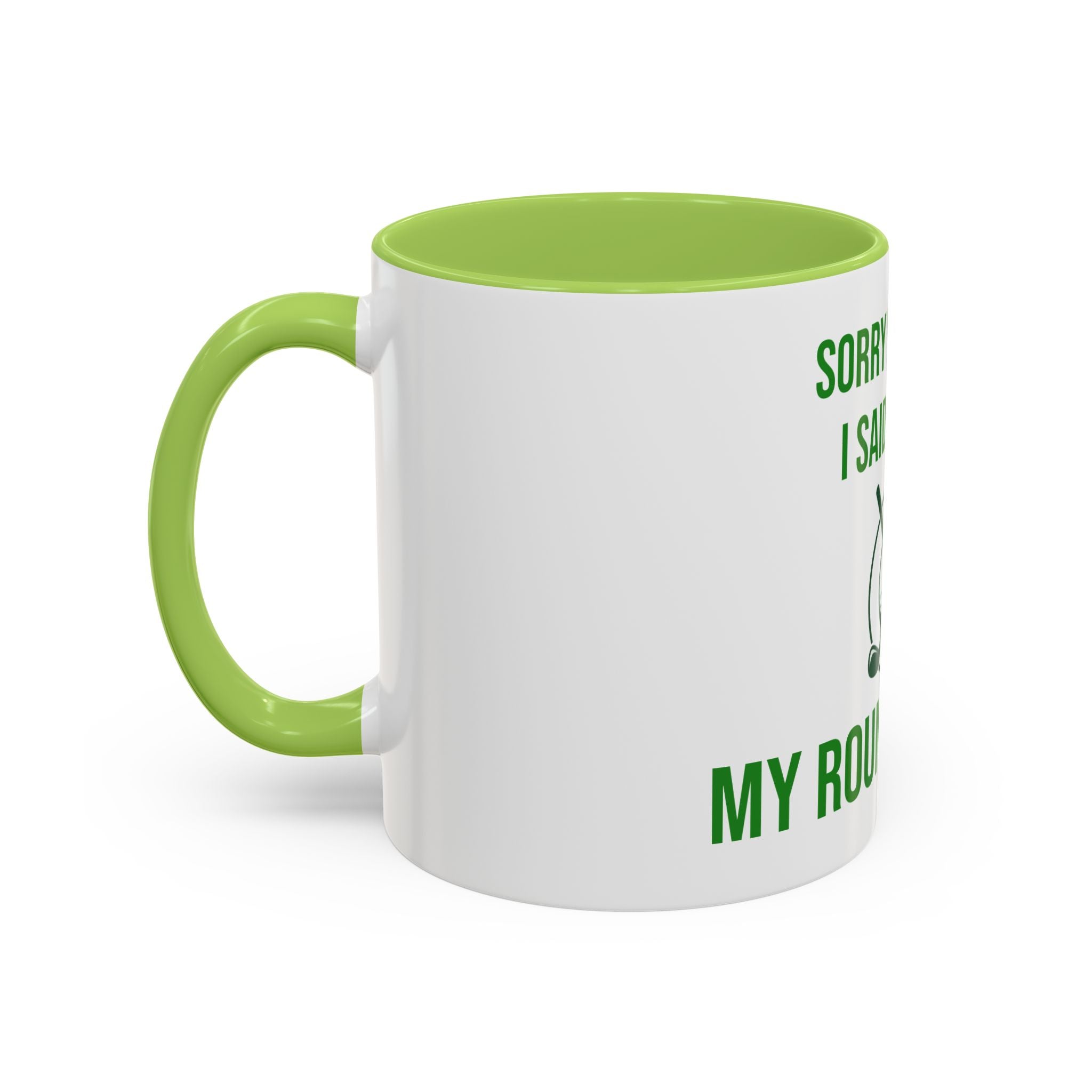 Sorry For What I Said Before My Golf Game Coffee Mug — Funny Golfing Dad Father's Day Gift