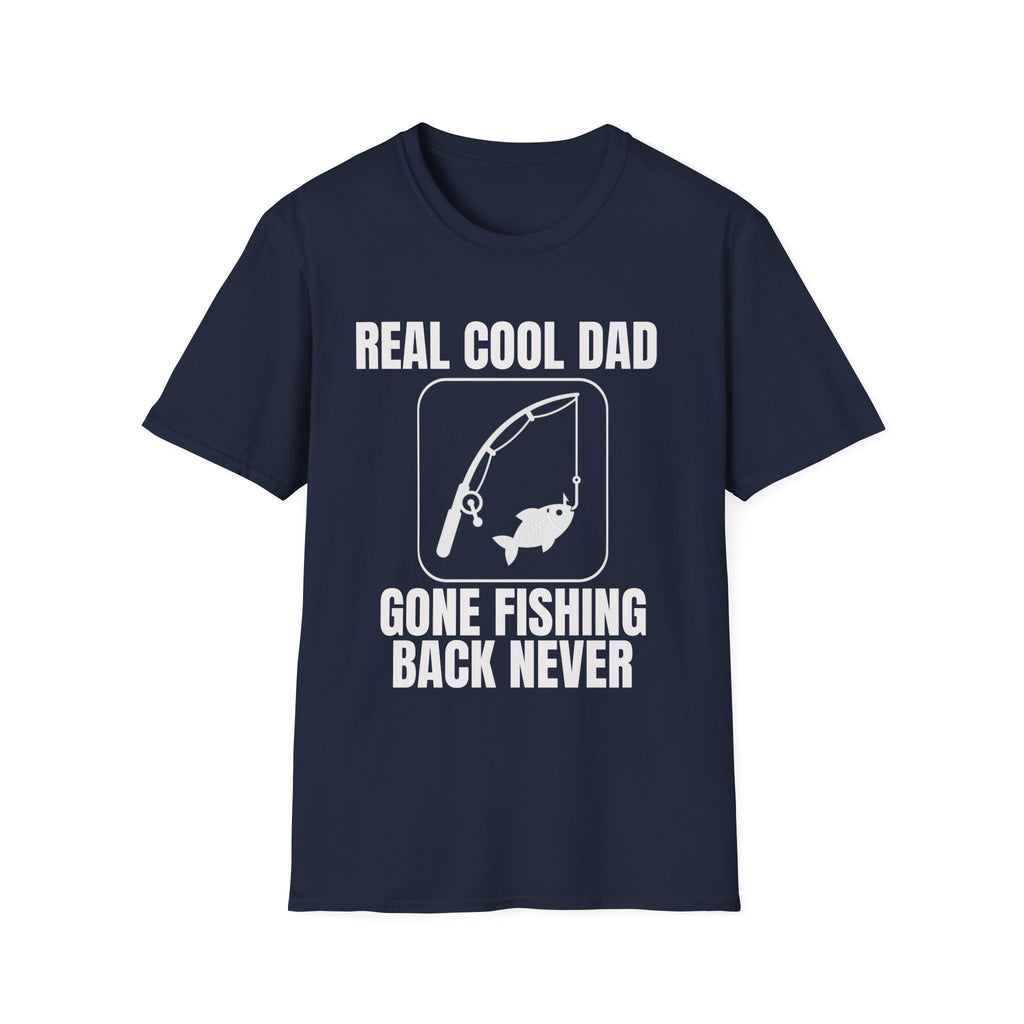 Reel Cool Dad T-Shirt — Funny Fishing Father's Day Gift Tee