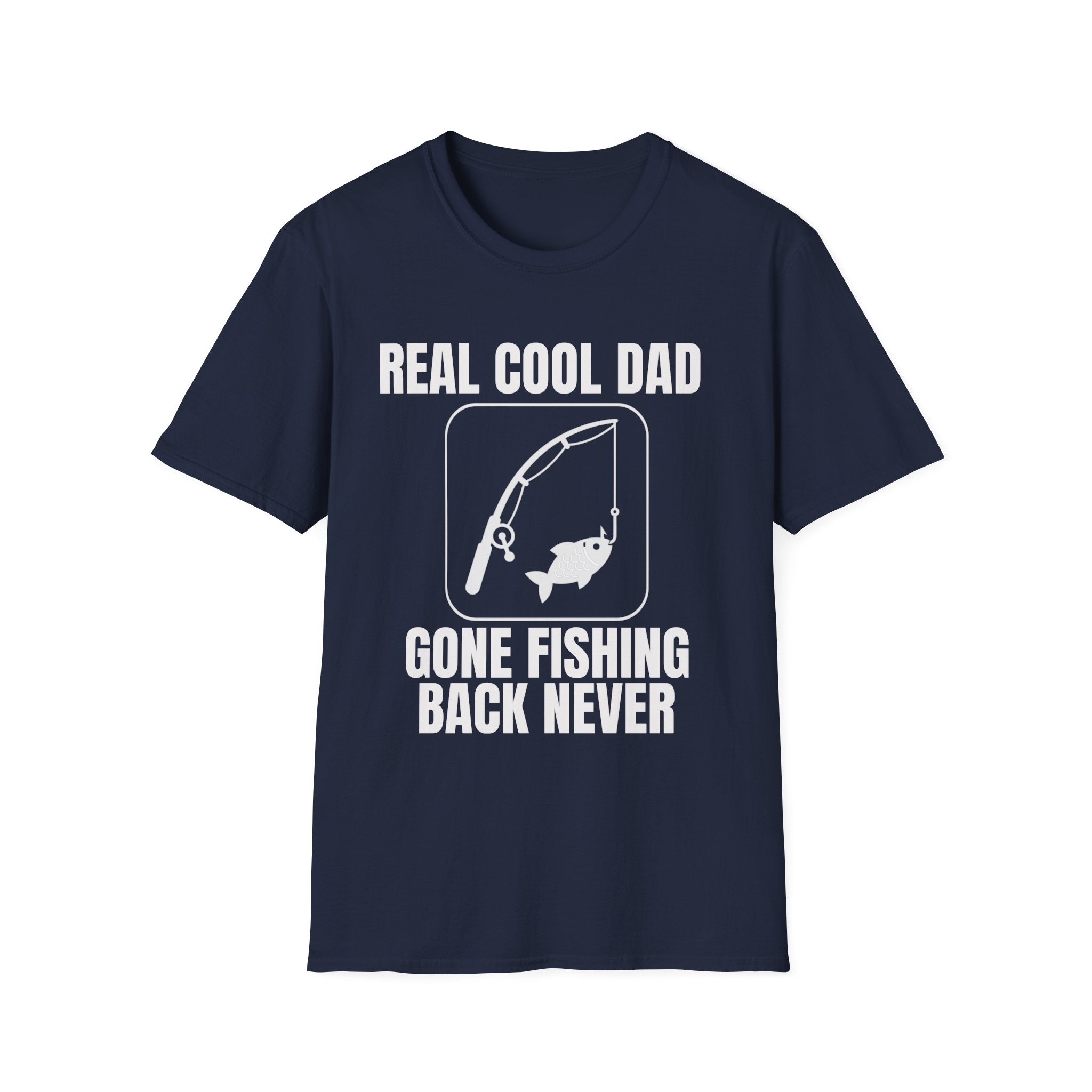 Reel Cool Dad T-Shirt — Funny Fishing Father's Day Gift Tee