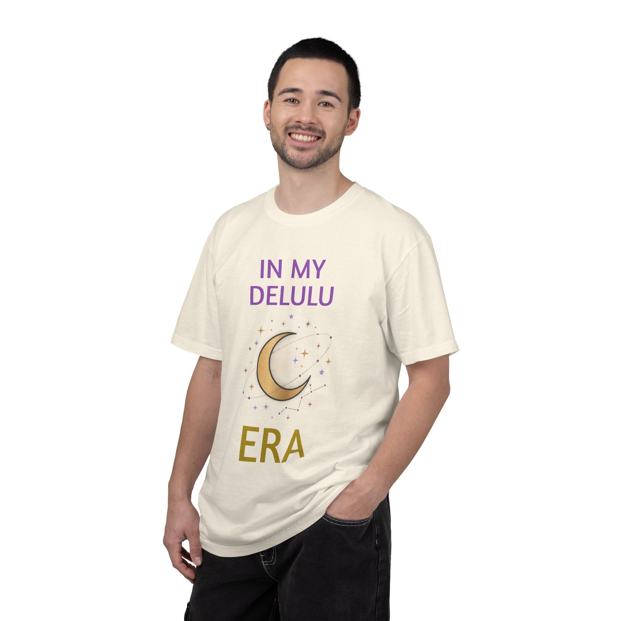 In My Delulu Era T-Shirt — Moon & Stars Graphic Tee