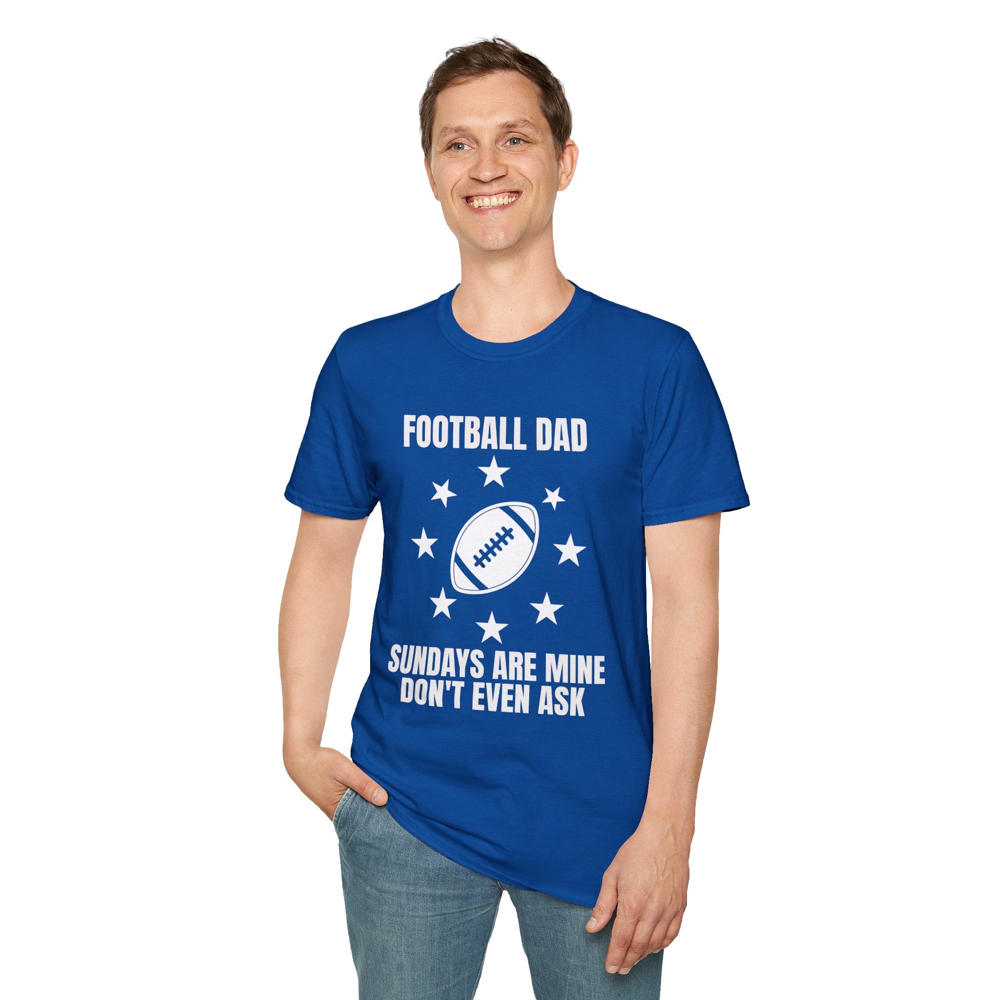 Football Dad T-Shirt — Funny Father's Day Football Fan Gift Tee