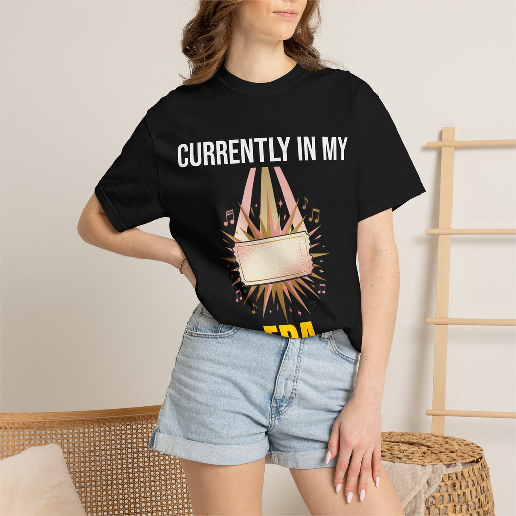 Currently In My Era T-Shirt — Vintage Garment-Dyed Graphic Tee