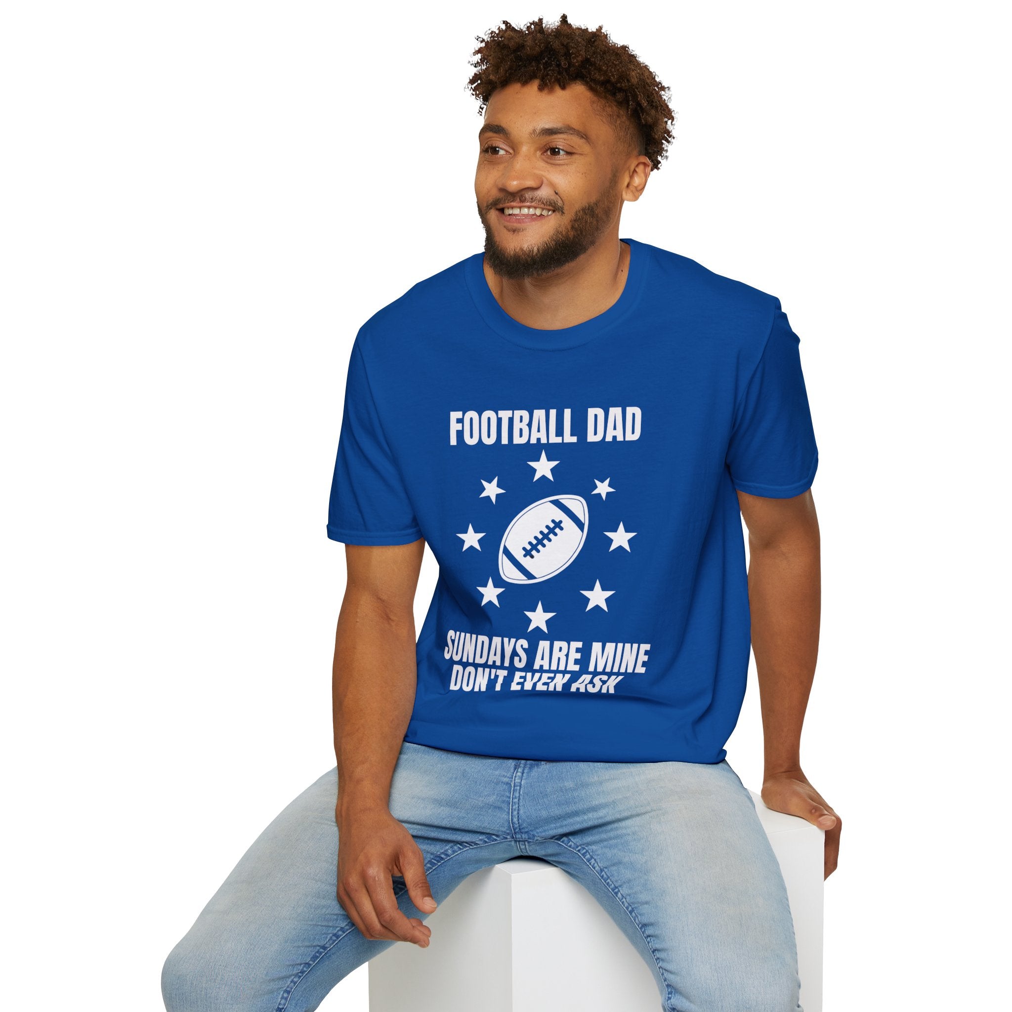 Football Dad T-Shirt — Funny Father's Day Football Fan Gift Tee