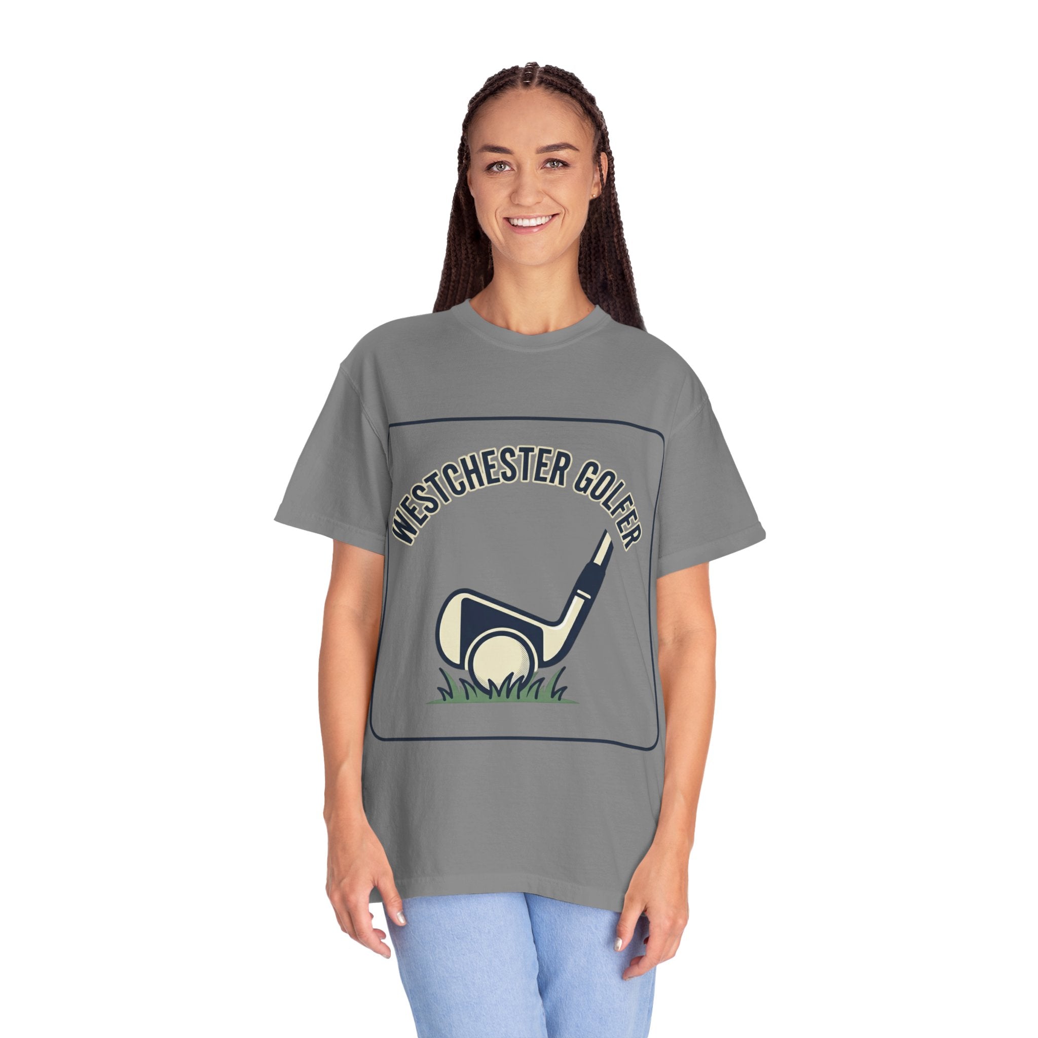Westchester Golfer T-Shirt — Retro Golf Club & Tee Graphic