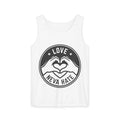 Love Not Hate Tank Top — Heart Hands "Love Neva Hate" Graphic Tank
