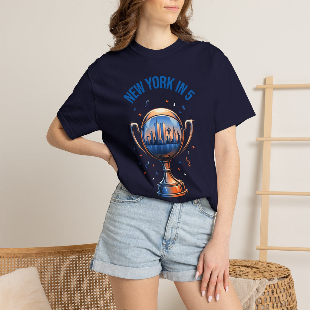 T‑Shirt — “New York in 5, I Called It” Trophy Graphic