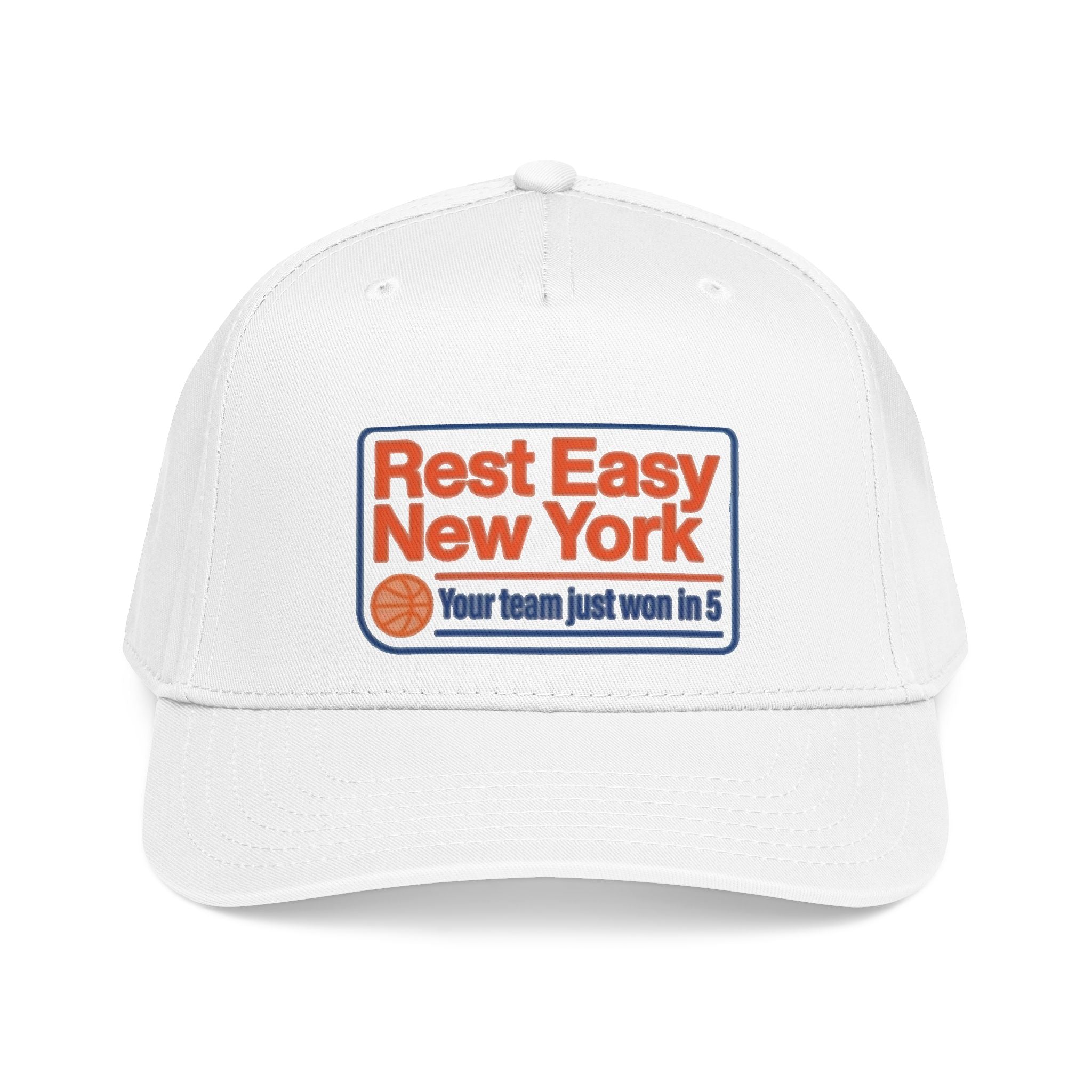 Knicks in 5! NBA Champions New York Baseball Cap