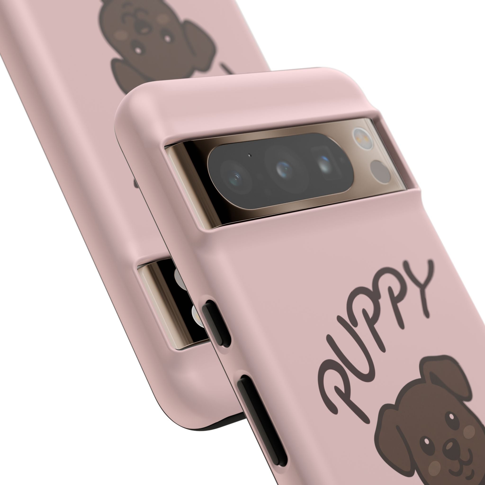 Puppy Lover Phone Case — Cute Brown Puppy Tough Phone Cover