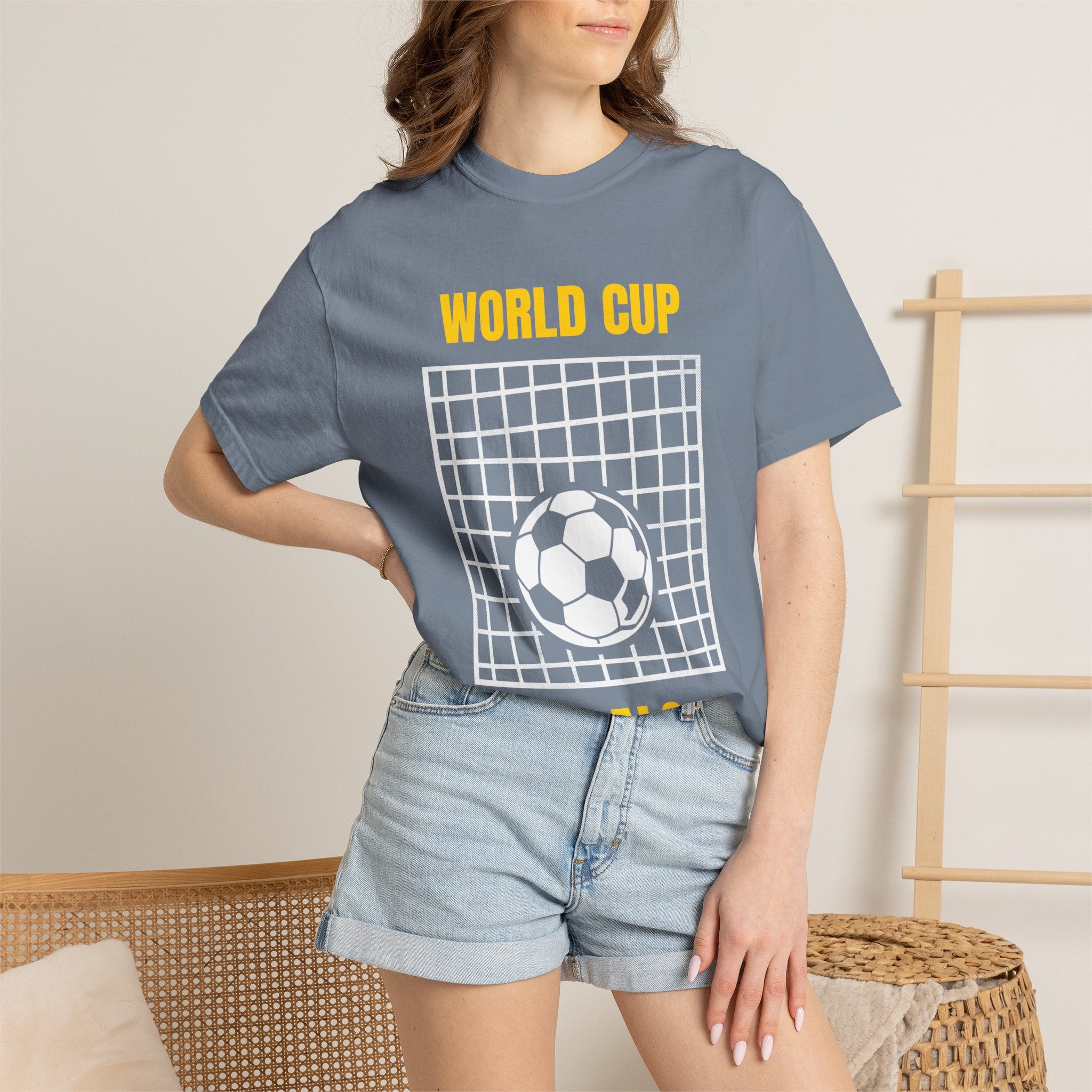 World Cup Goals T-Shirt – Soccer Goal Net & Ball Tee