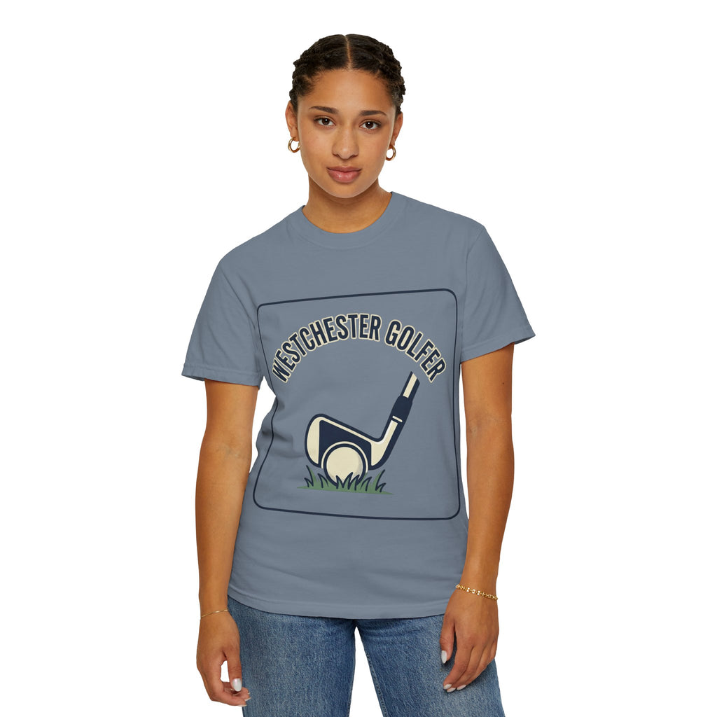 Westchester Golfer T-Shirt — Retro Golf Club & Tee Graphic