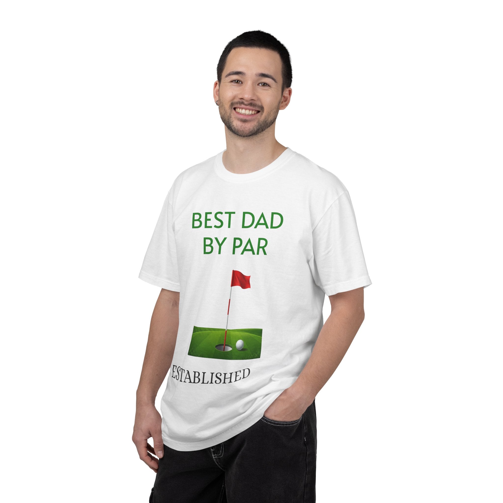 Best Dad By Par Golf T-Shirt — Funny Golfing Father's Day Gift Tee