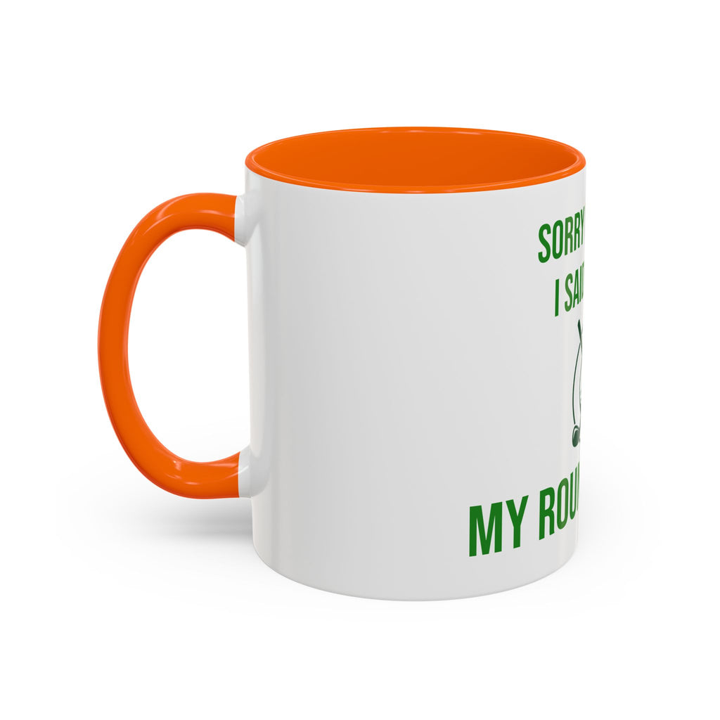 Sorry For What I Said Before My Golf Game Coffee Mug — Funny Golfing Dad Father's Day Gift