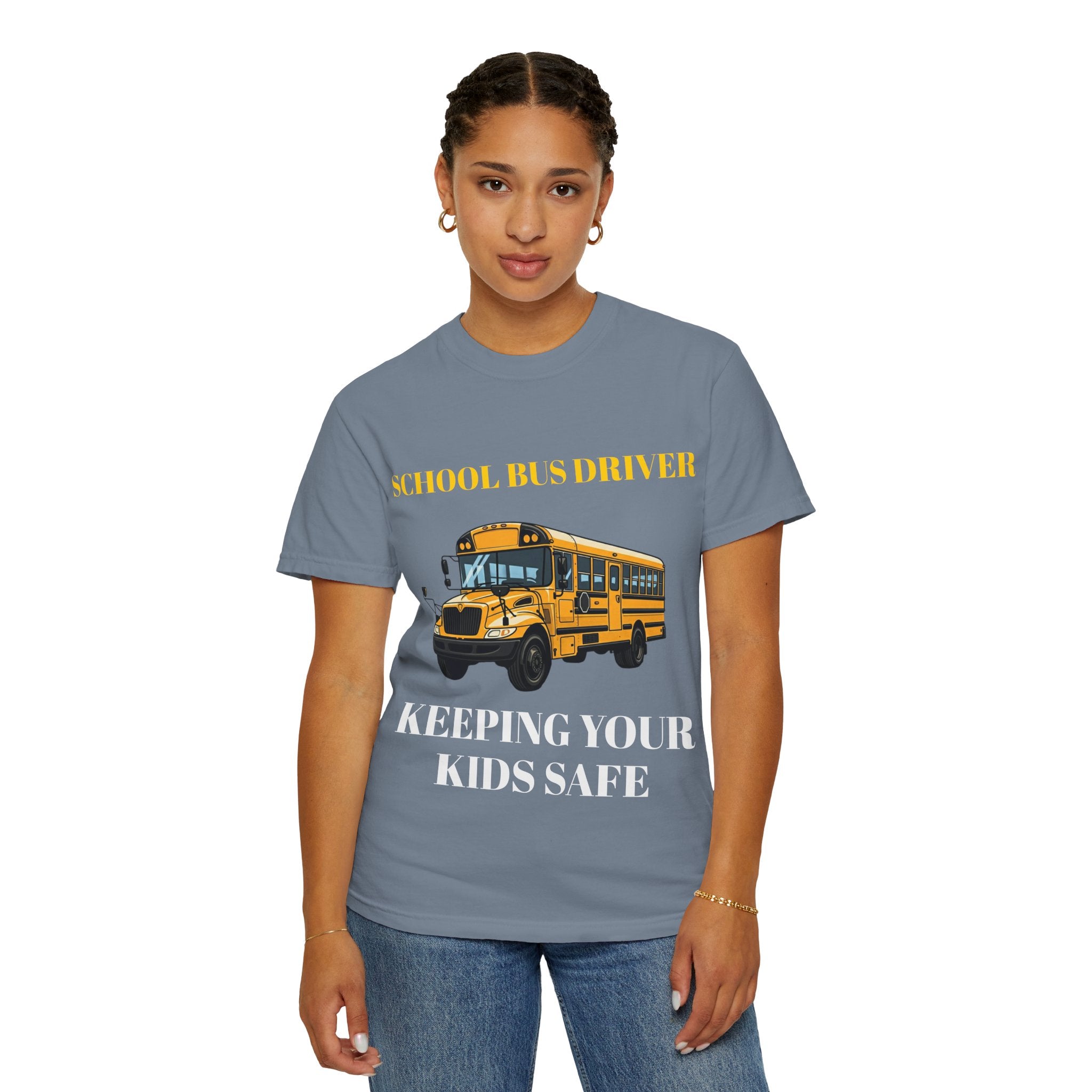 School Bus Driver T-Shirt — "Keeping Your Kids Safe"