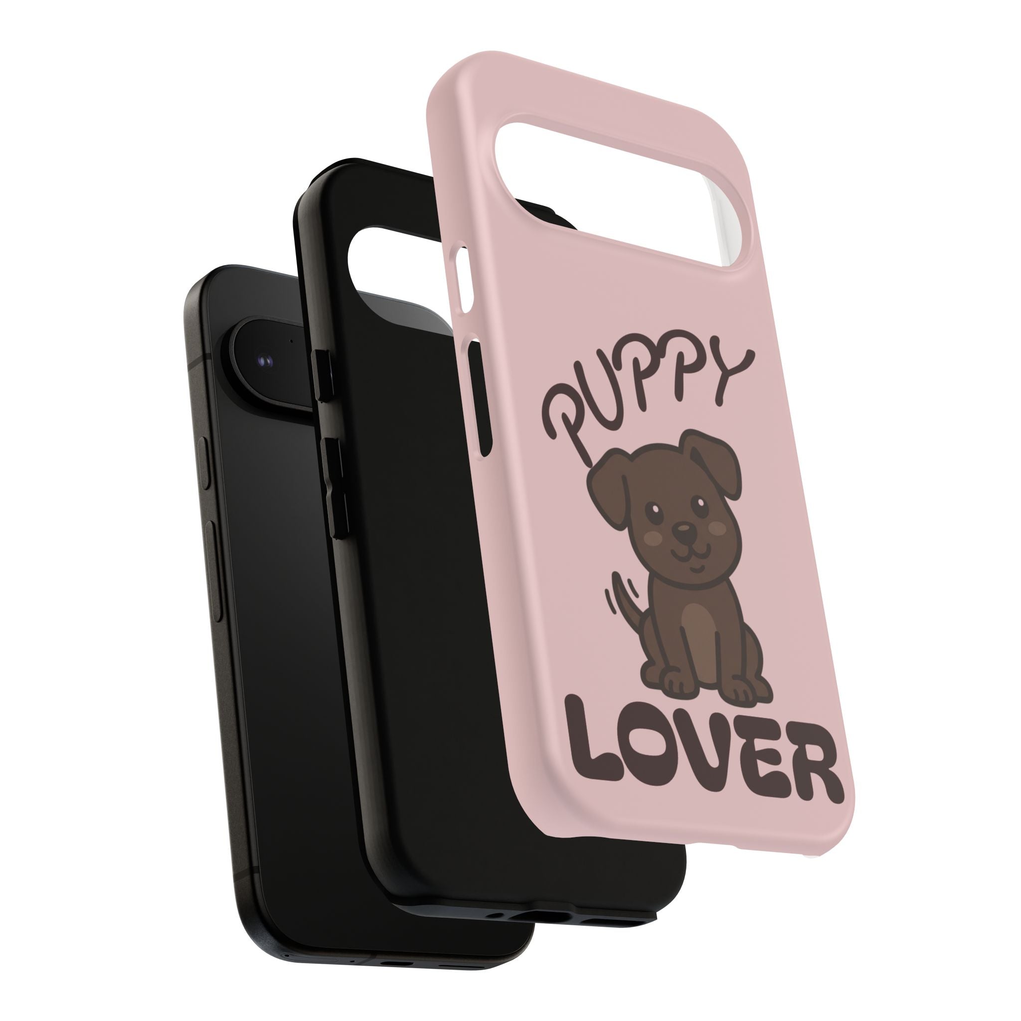 Puppy Lover Phone Case — Cute Brown Puppy Tough Phone Cover