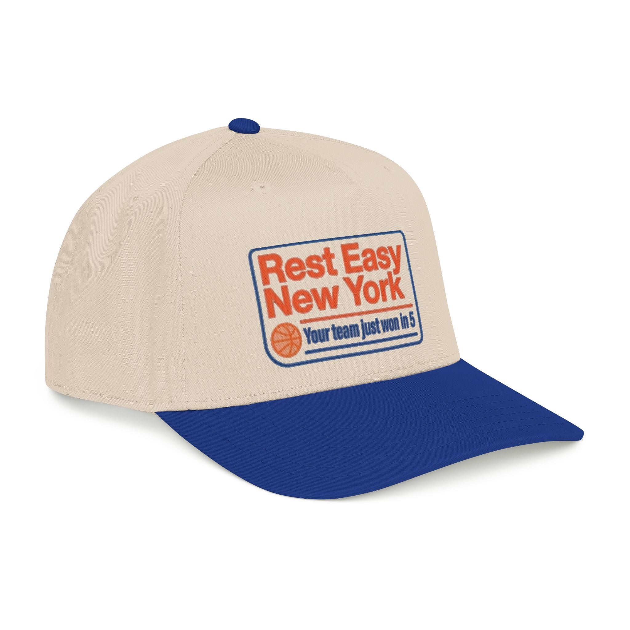 Knicks in 5! NBA Champions New York Baseball Cap
