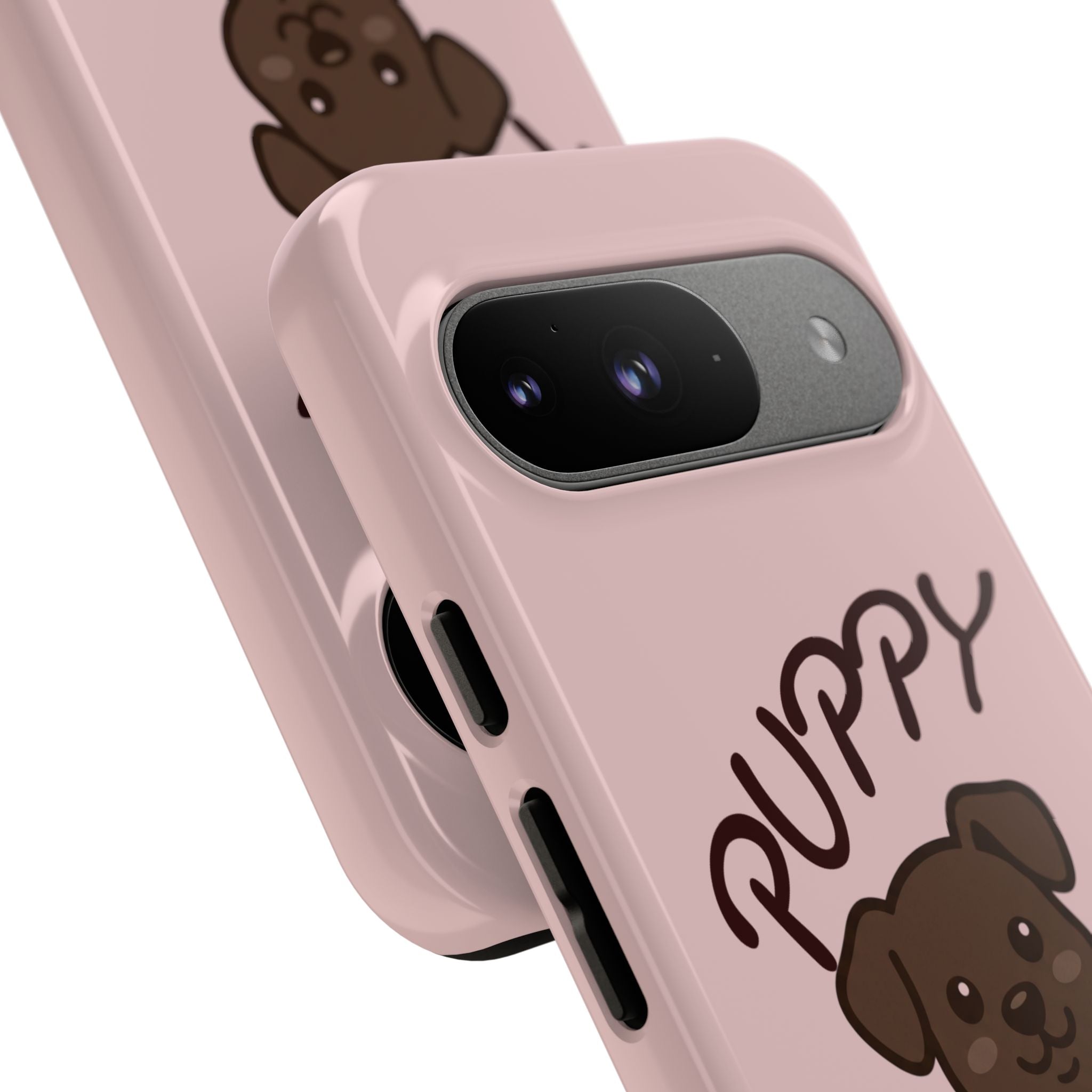 Puppy Lover Phone Case — Cute Brown Puppy Tough Phone Cover