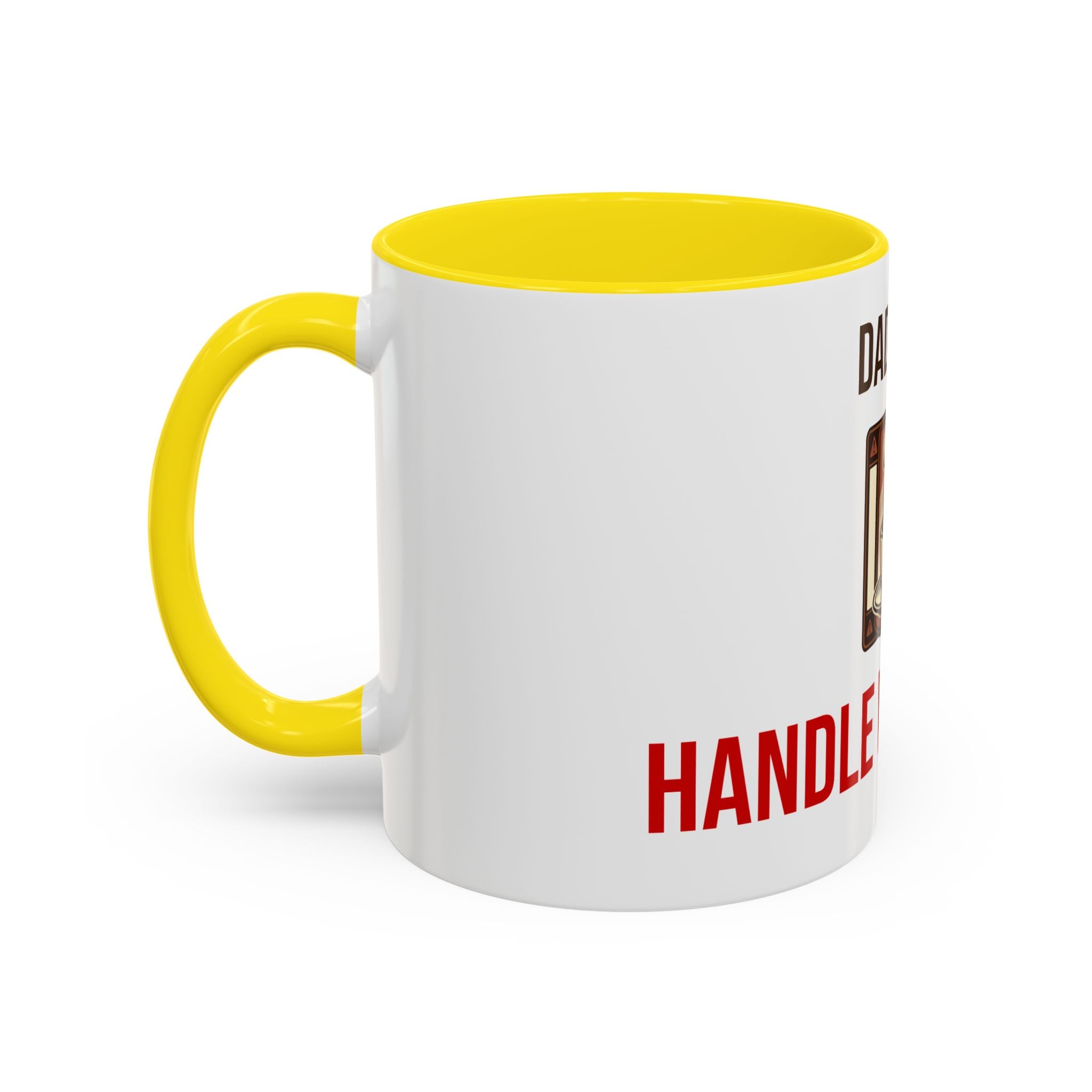 Dad Fuel Coffee Mug — Funny Father's Day Gift Mug Handle With Care 11oz or 15oz