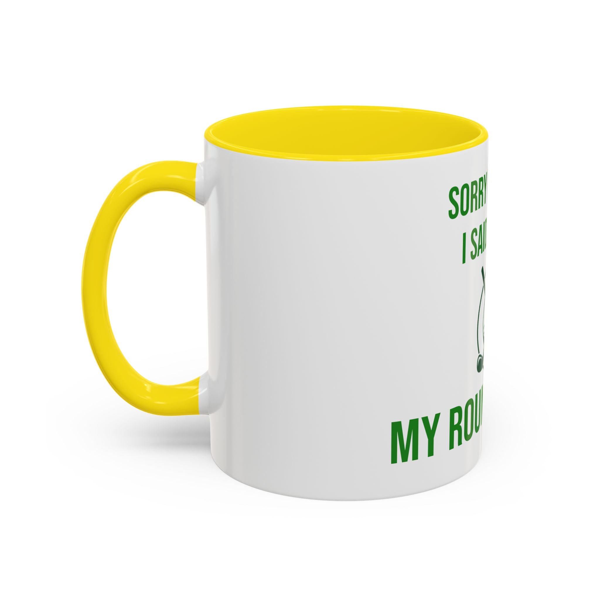 Sorry For What I Said Before My Golf Game Coffee Mug — Funny Golfing Dad Father's Day Gift