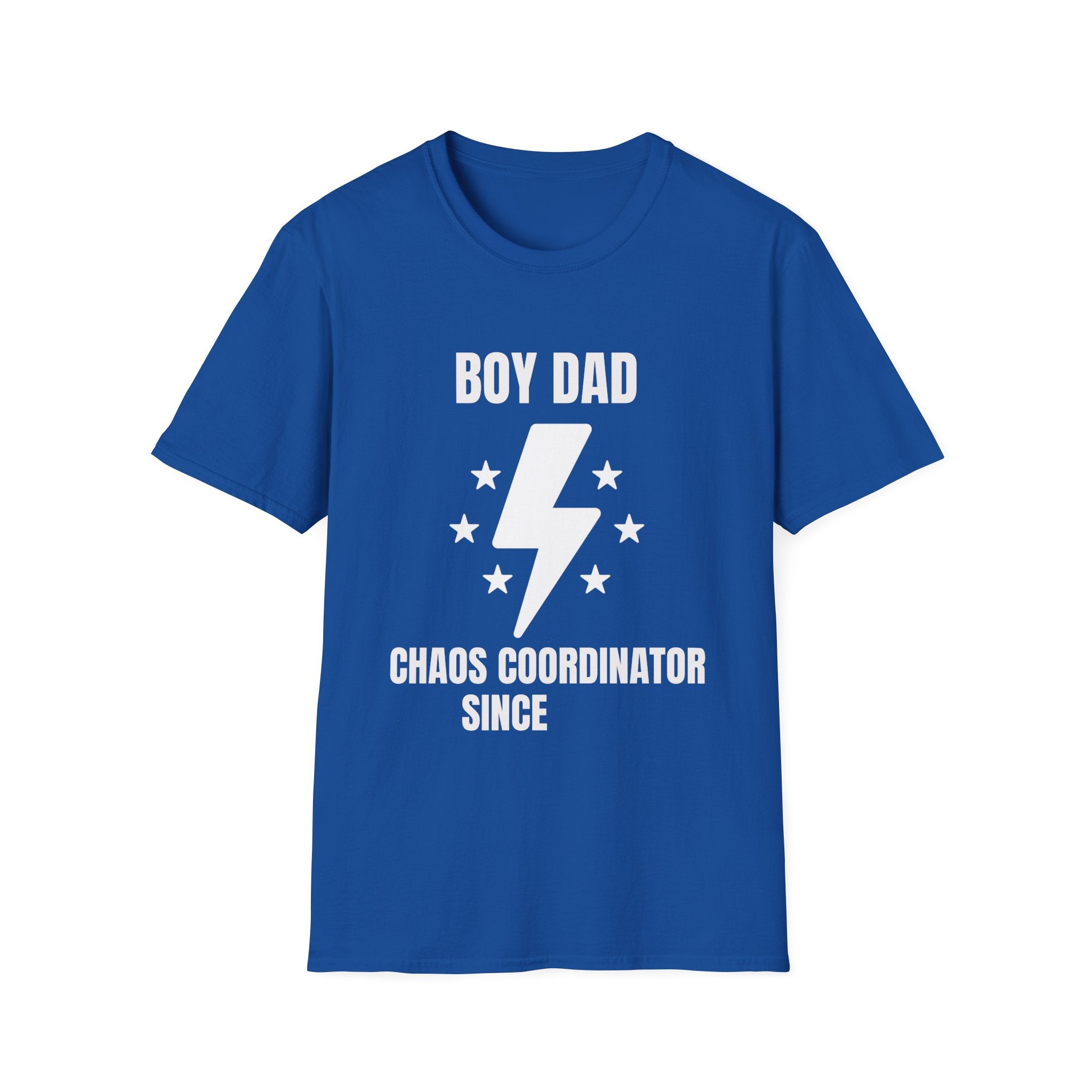 Boy Dad Chaos Coordinator T-Shirt — Funny Father's Day Gift Tee